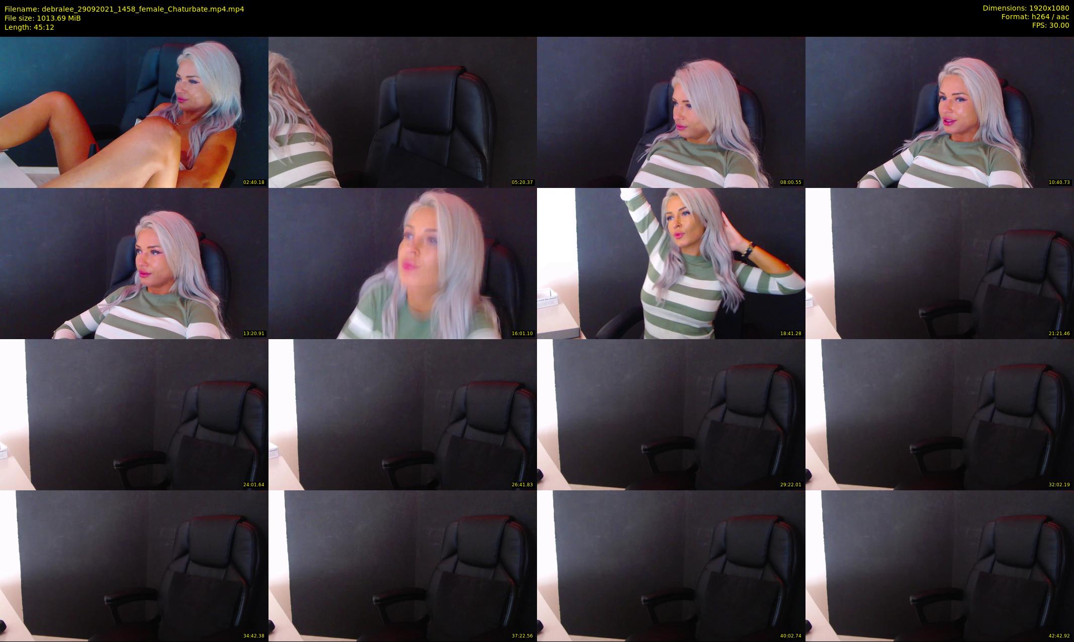 debralee — 46 minute Chaturbate female cam show recording, 1080p, Sep 29, 2021