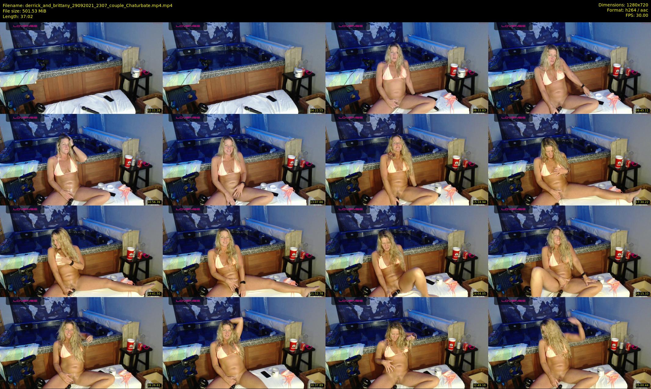 derrick_and_brittany — 38 minute Chaturbate couple cam show recording, 720p, Sep 29, 2021