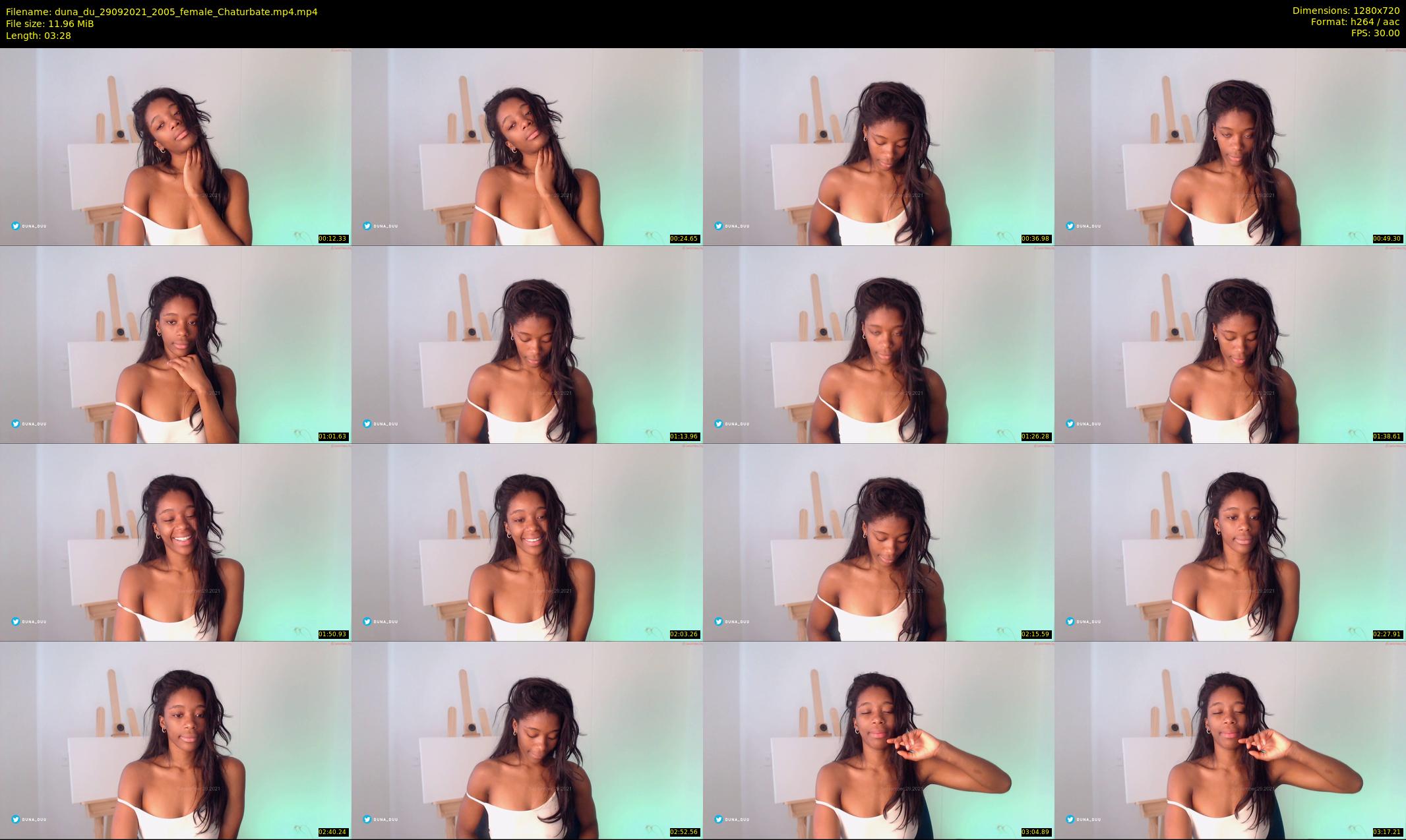 duna_du — 4 minute Chaturbate female cam show recording, 720p, Sep 29, 2021