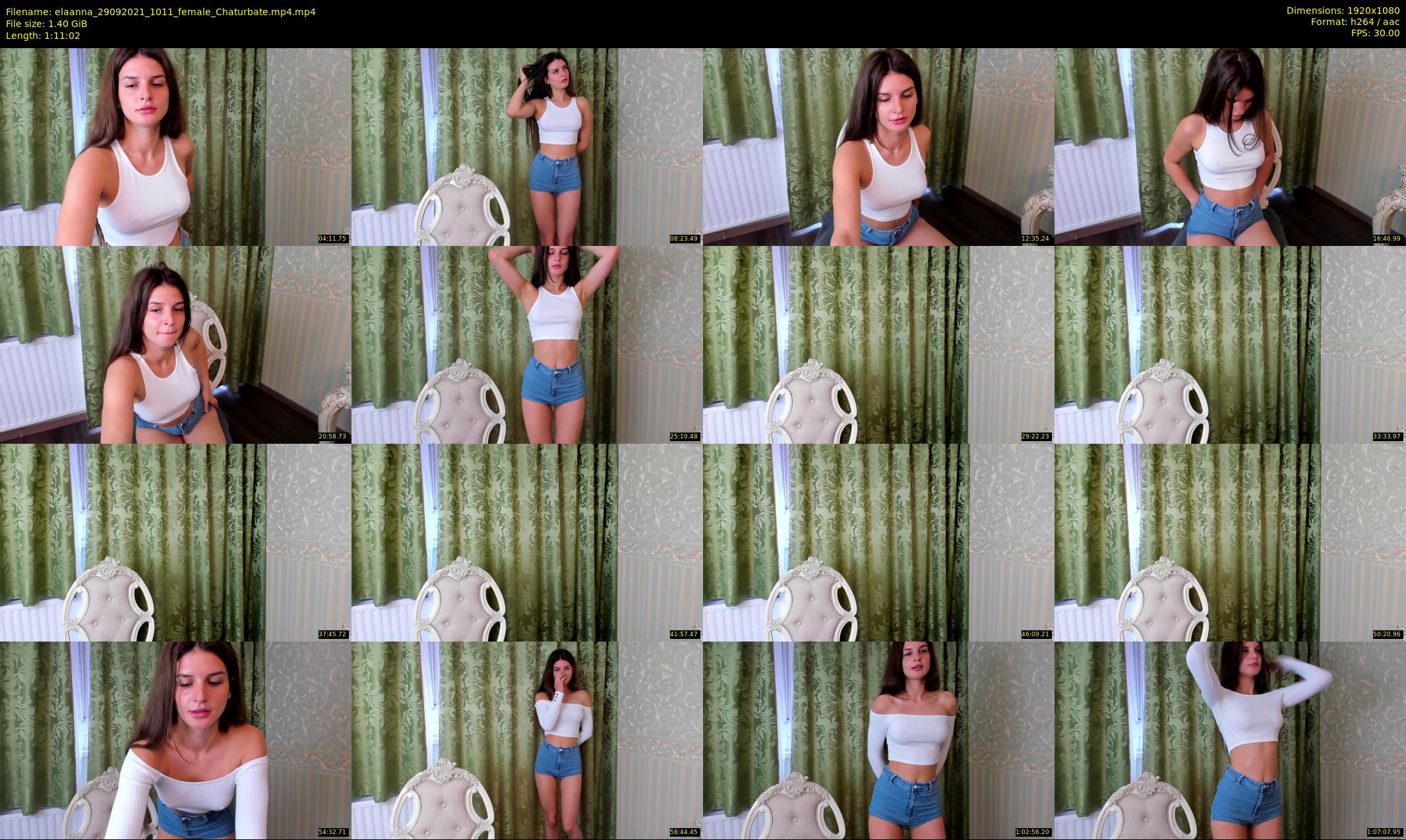 elaanna — 72 minute Chaturbate female cam show recording, 1080p, Sep 29, 2021