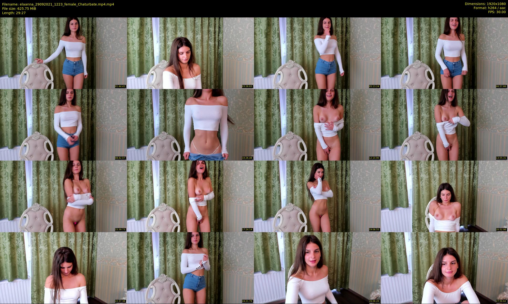 elaanna — 30 minute Chaturbate female cam show recording, 1080p, Sep 29, 2021