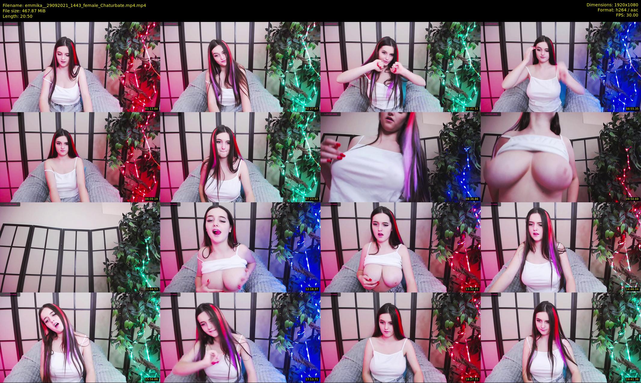 emmika_ — 21 minute Chaturbate female cam show recording, 1080p, Sep 29, 2021