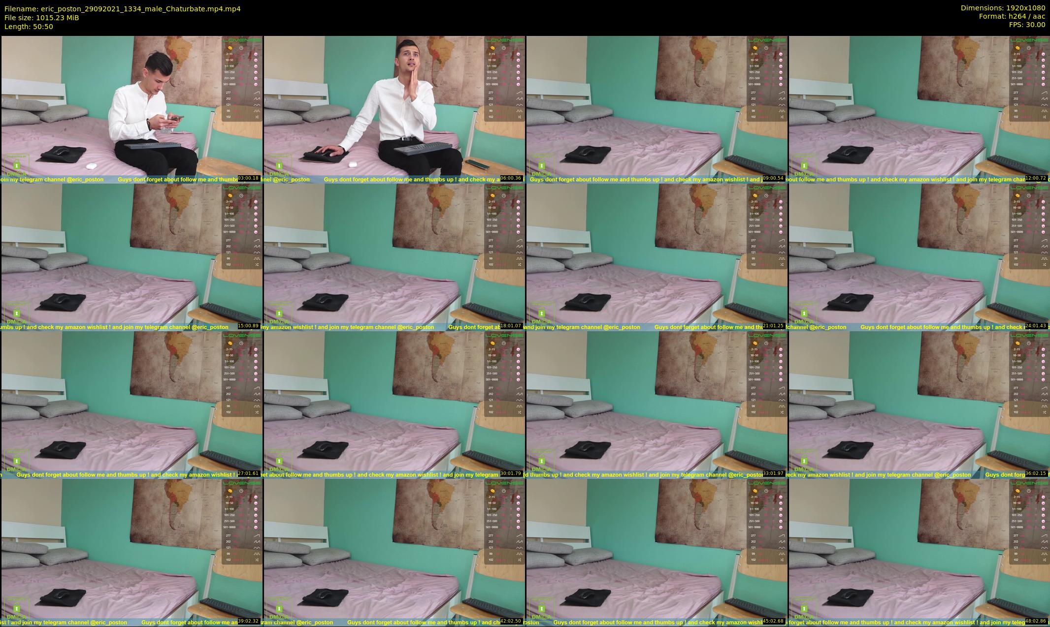 eric_poston — 51 minute Chaturbate male cam show recording, 1080p, Sep 29, 2021