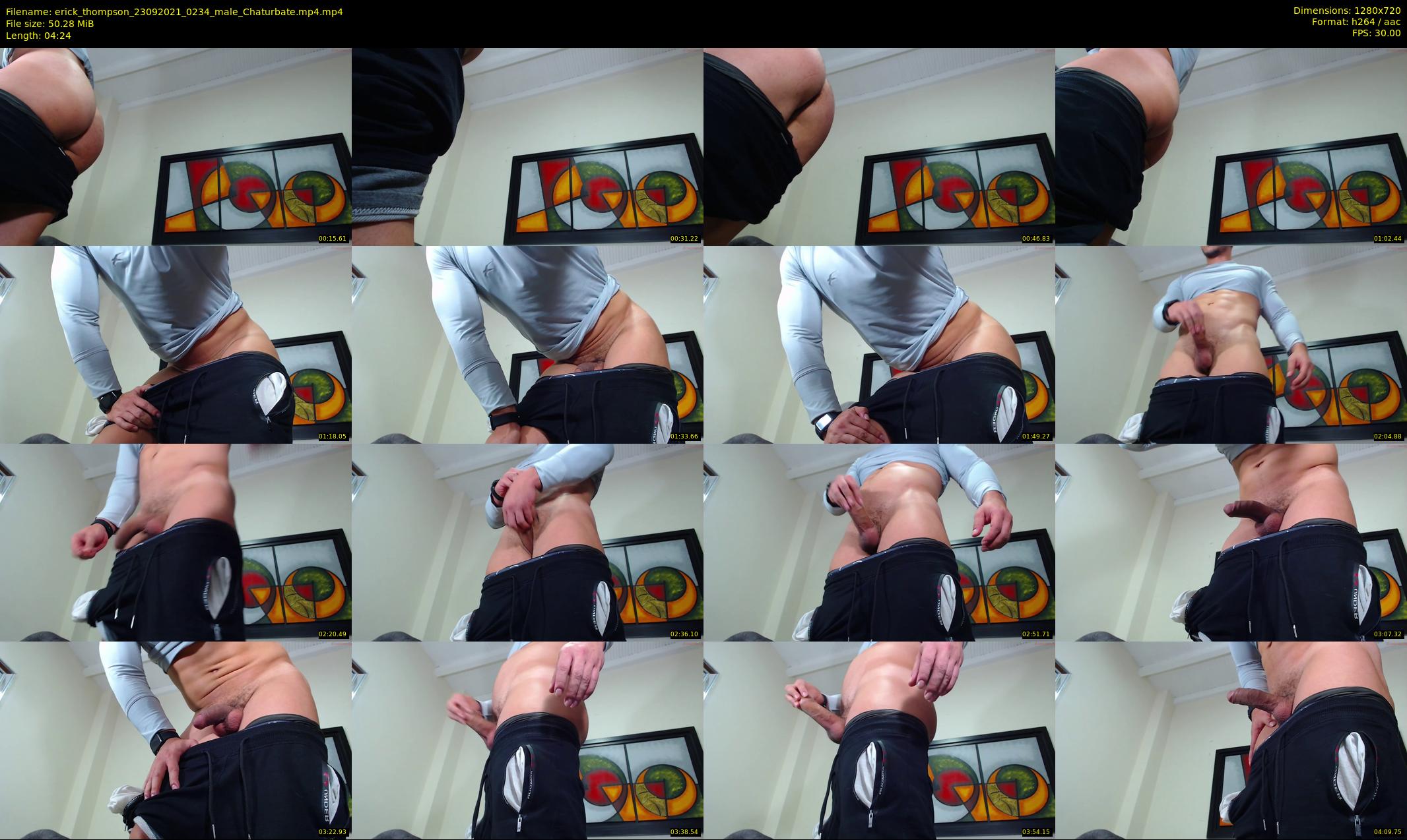 erick_thompson — 5 minute Chaturbate male cam show recording, 720p, Sep 23, 2021