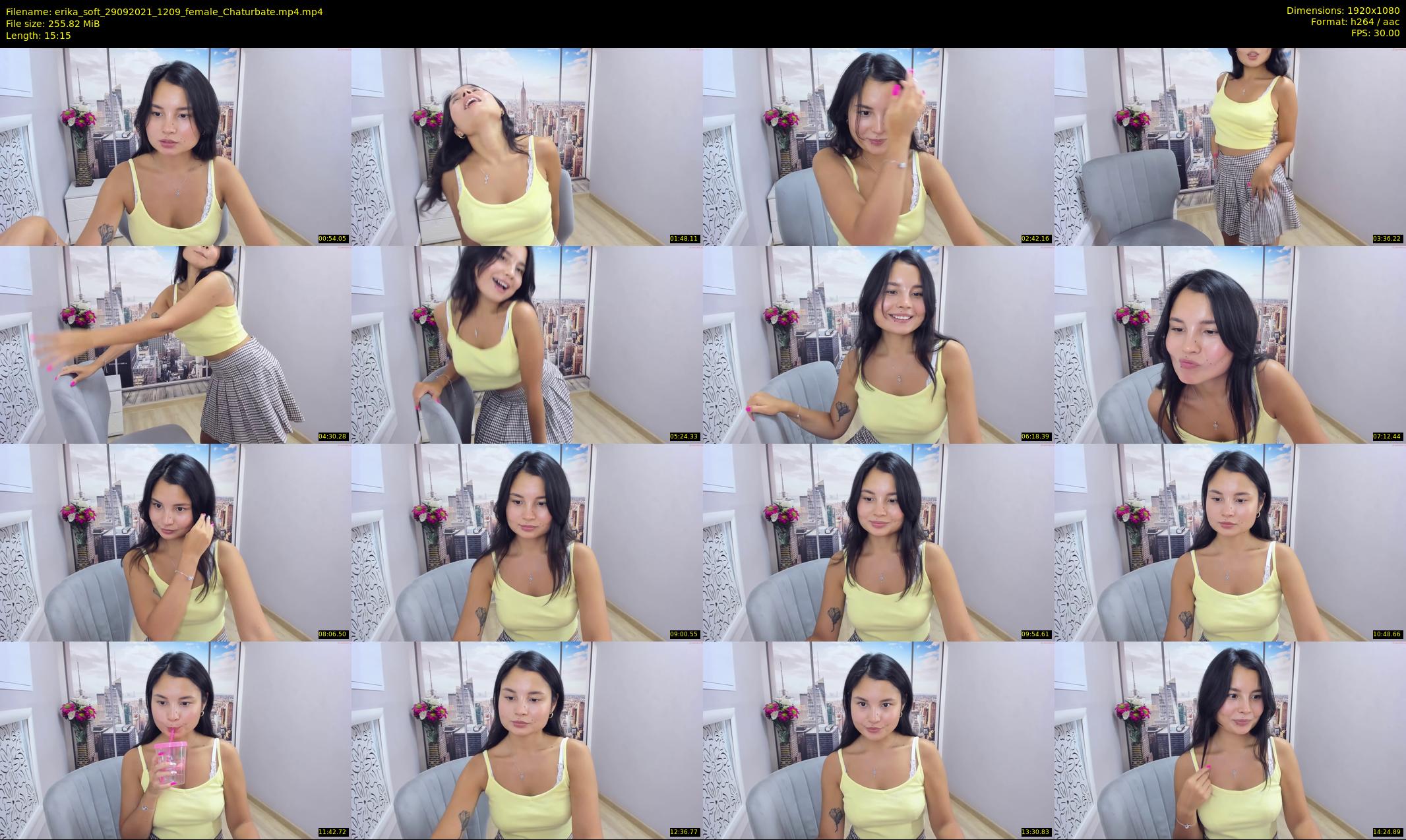 erika_soft — 16 minute Chaturbate female cam show recording, 1080p, Sep 29, 2021