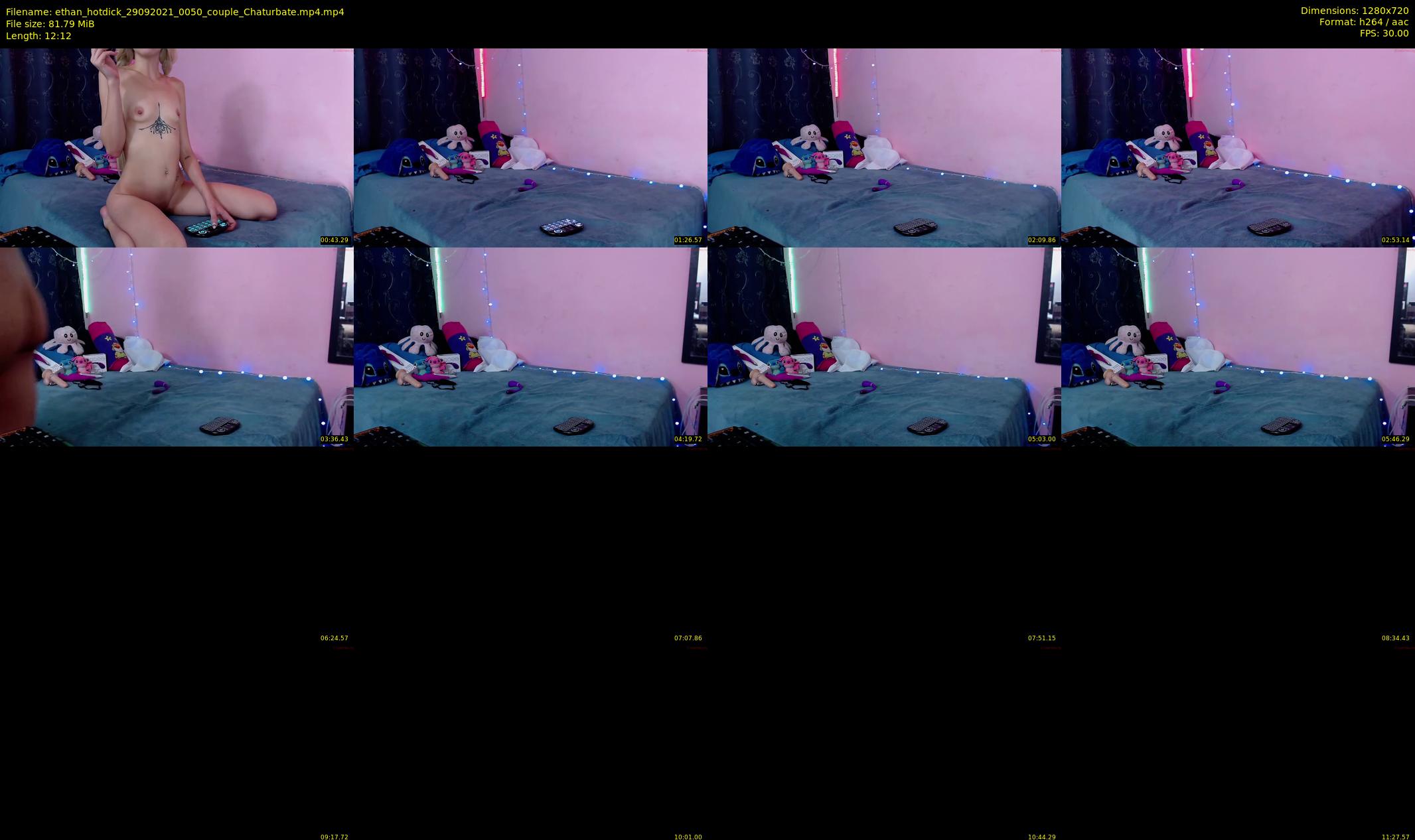 ethan_hotdick — 13 minute Chaturbate couple cam show recording, 720p, Sep 29, 2021