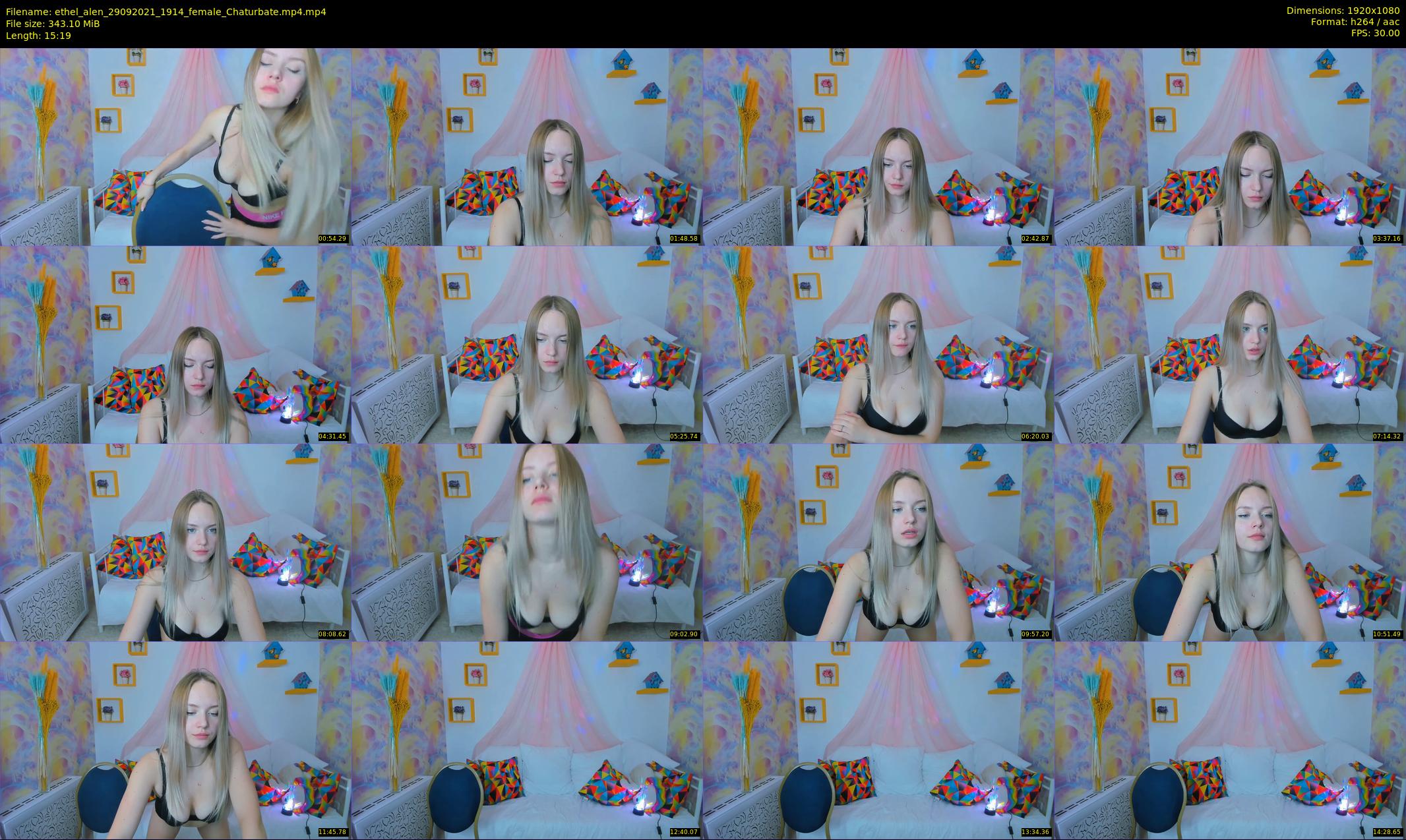 ethel_alen — 16 minute Chaturbate female cam show recording, 1080p, Sep 29, 2021
