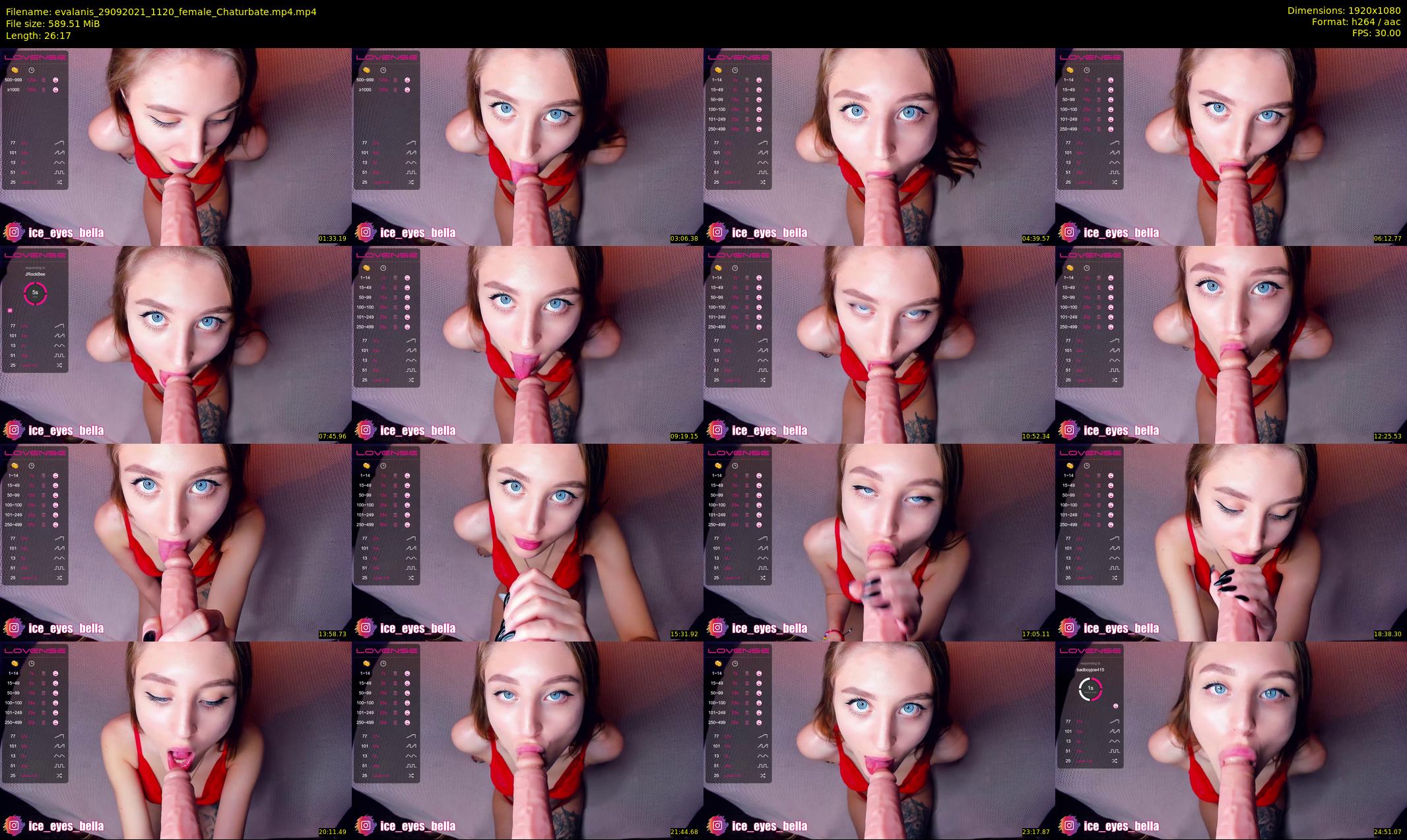 evalanis — 27 minute Chaturbate couple cam show recording, 1080p, Sep 29, 2021