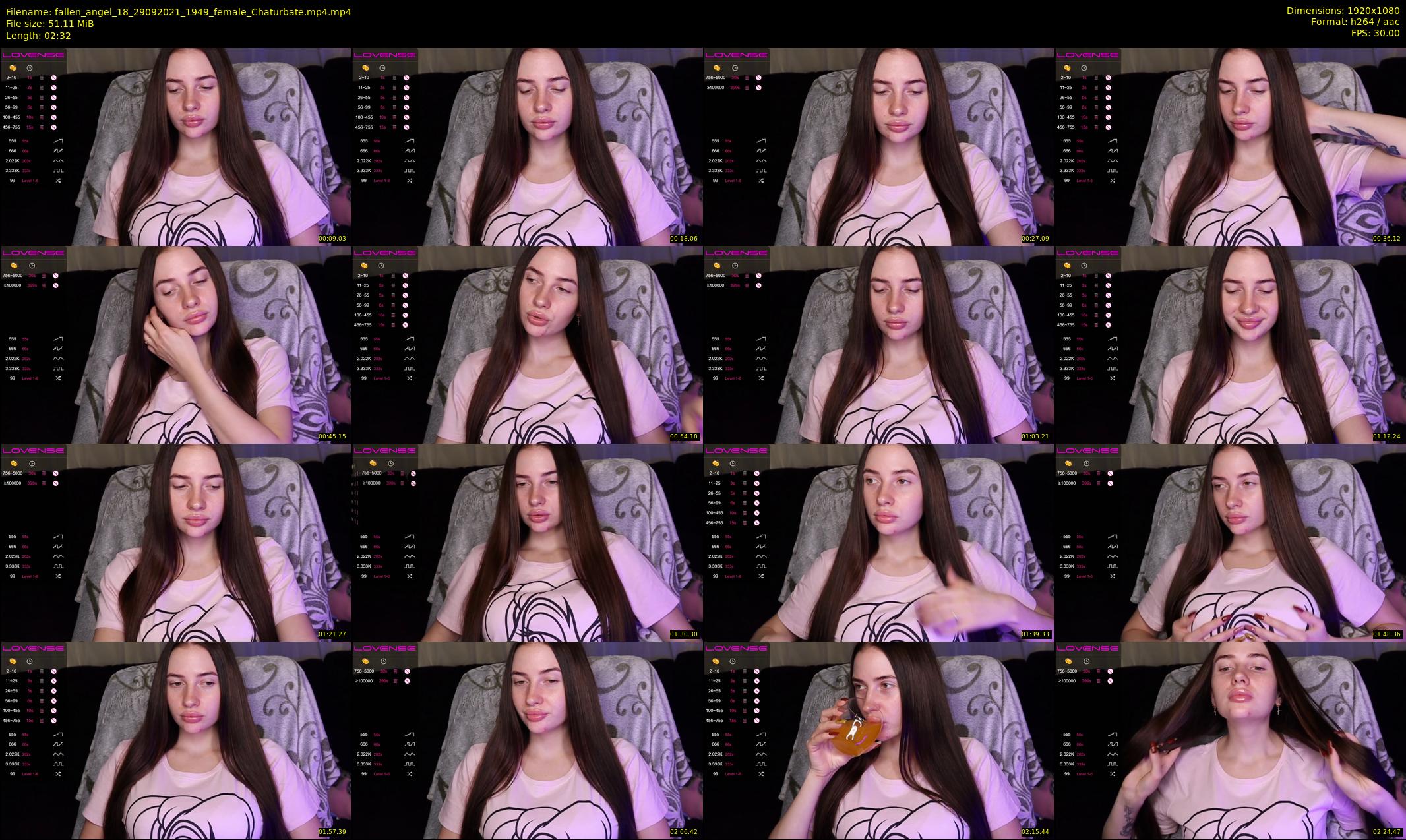 fallen_angel_18 — 3 minute Chaturbate female cam show recording, 1080p, Sep 29, 2021