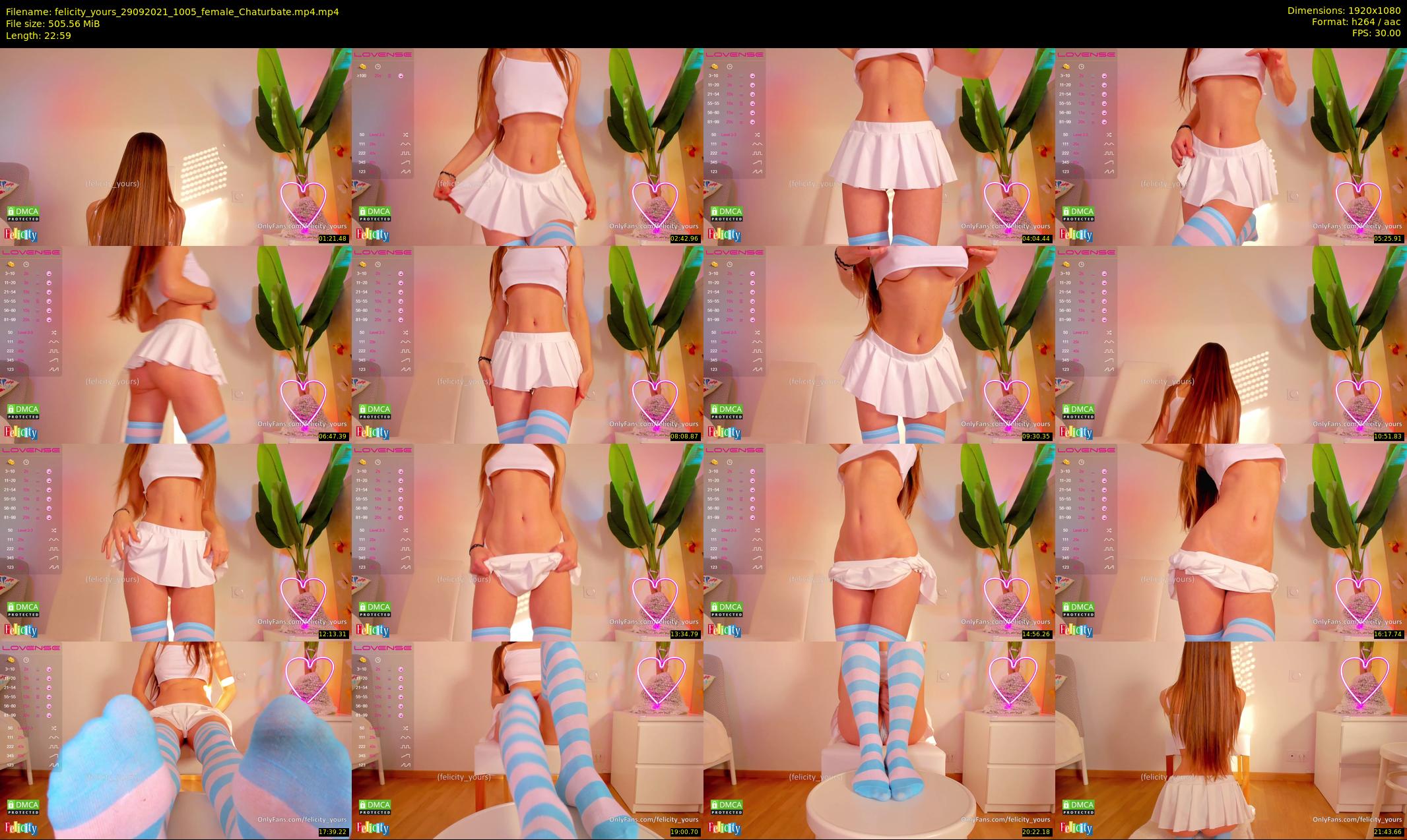 felicity_yours — 23 minute Chaturbate female cam show recording, 1080p, Sep 29, 2021