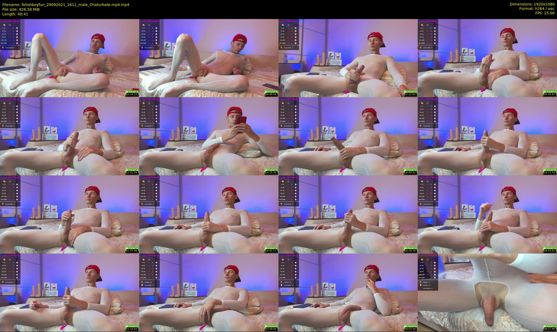 fetishboyfun — 41 minute Chaturbate male cam show recording, 1080p, Sep 29, 2021