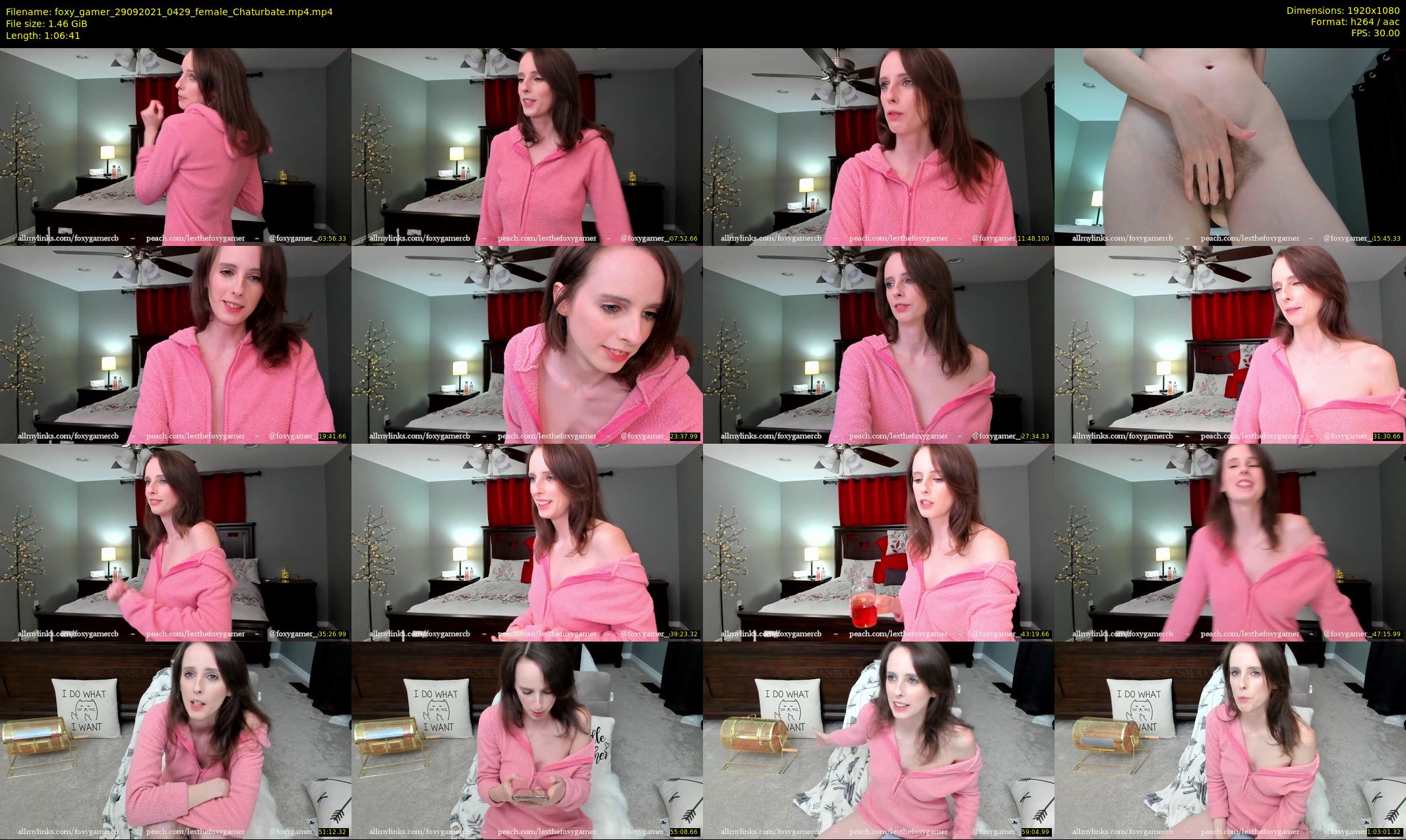 foxy_gamer — 67 minute Chaturbate female cam show recording, 1080p, Sep 29, 2021
