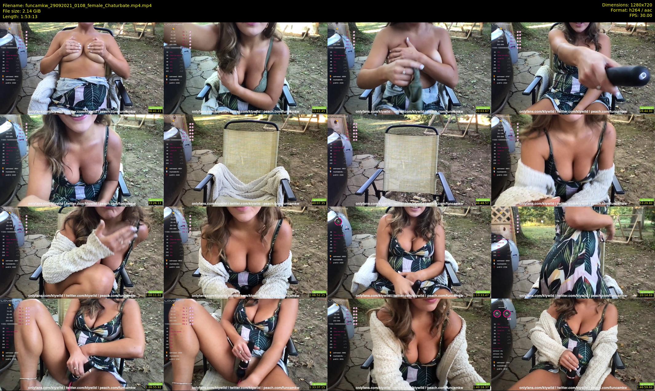 funcamkw — 114 minute Chaturbate female cam show recording, 720p, Sep 29, 2021