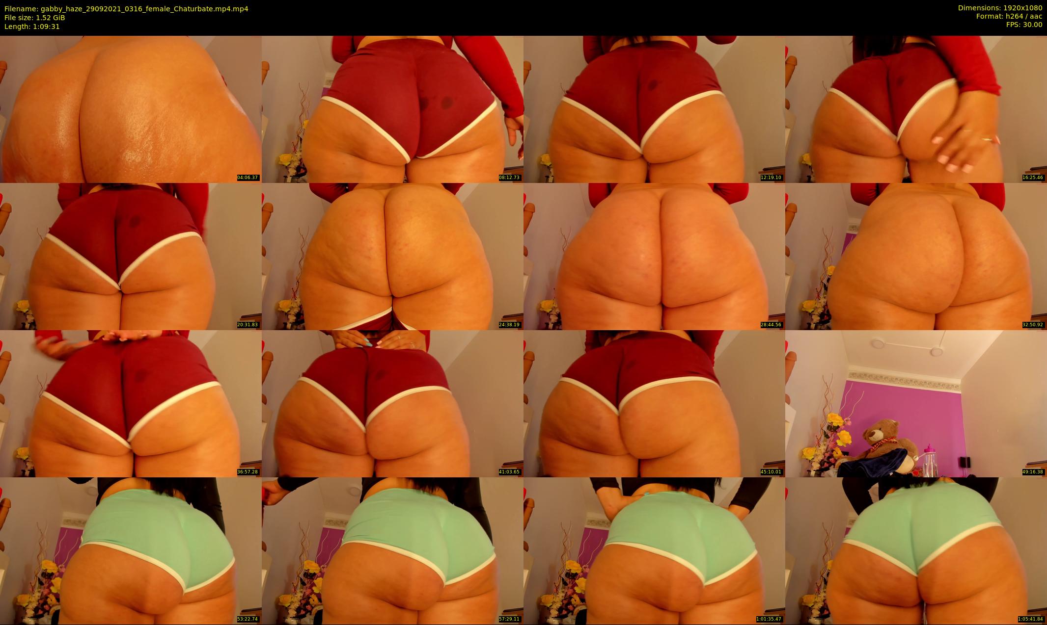 gabby_haze — 70 minute Chaturbate female cam show recording, 1080p, Sep 29, 2021