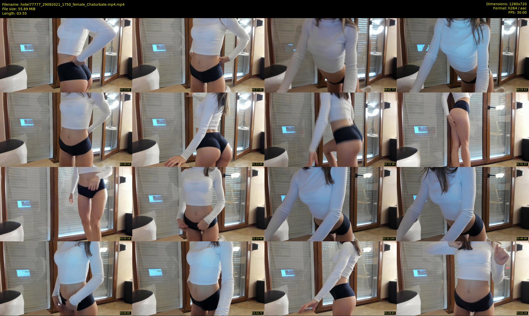 hotel77777 — 4 minute Chaturbate female cam show recording, 720p, Sep 29, 2021