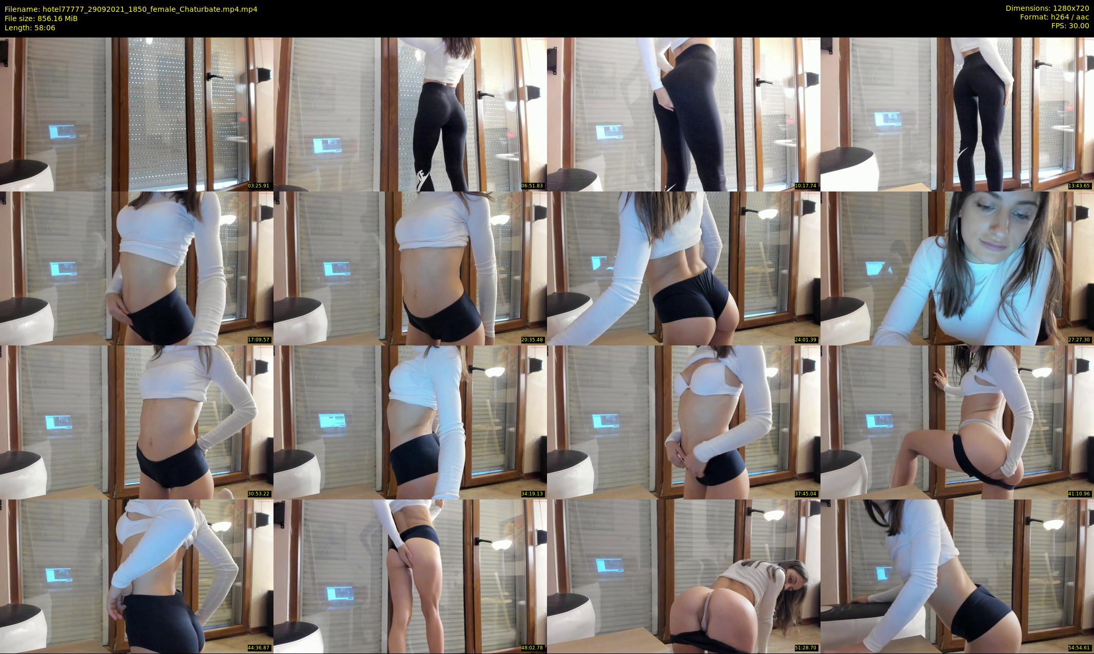 hotel77777 — 59 minute Chaturbate female cam show recording, 720p, Sep 29, 2021