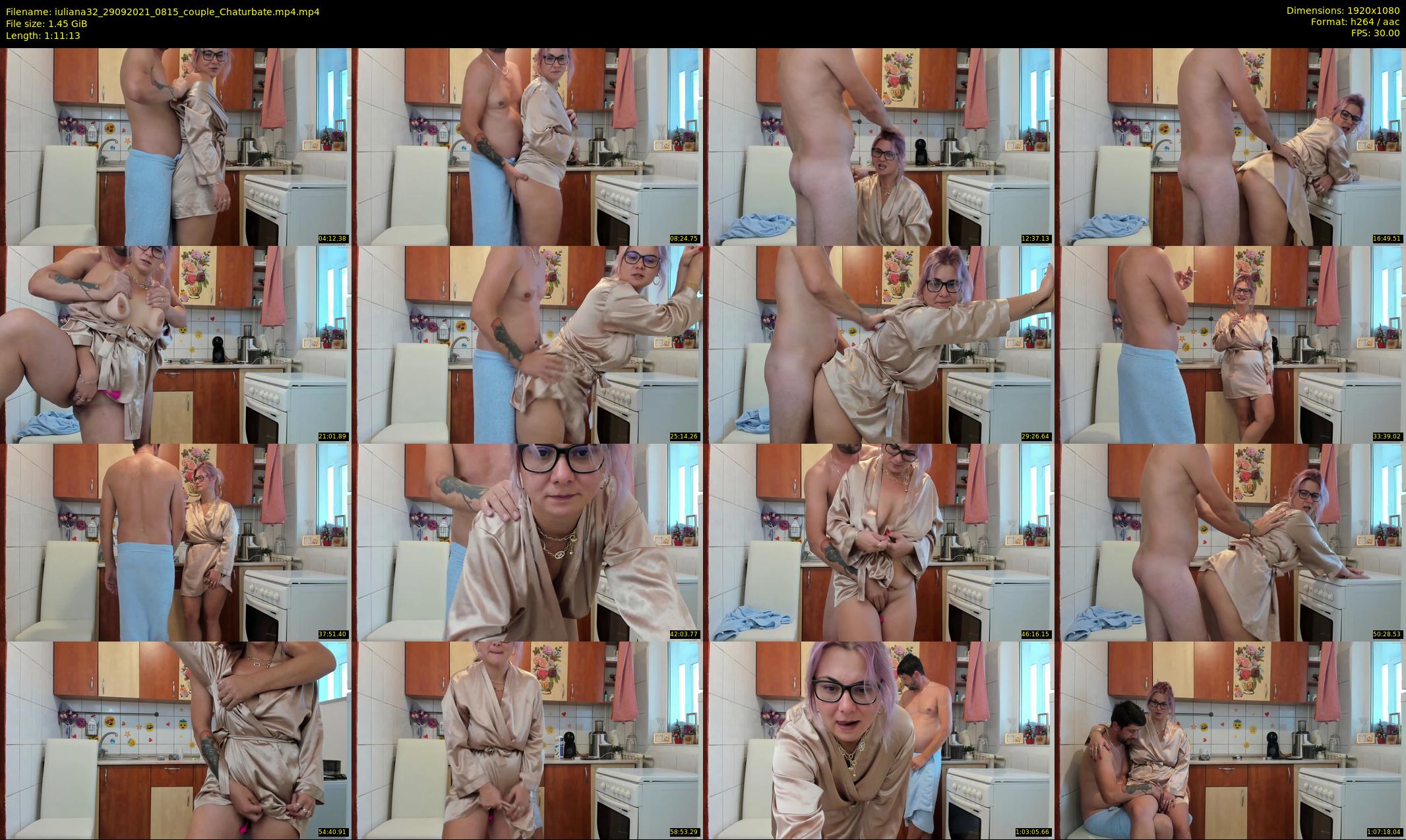 iuliana32 — 72 minute Chaturbate couple cam show recording, 1080p, Sep 29, 2021