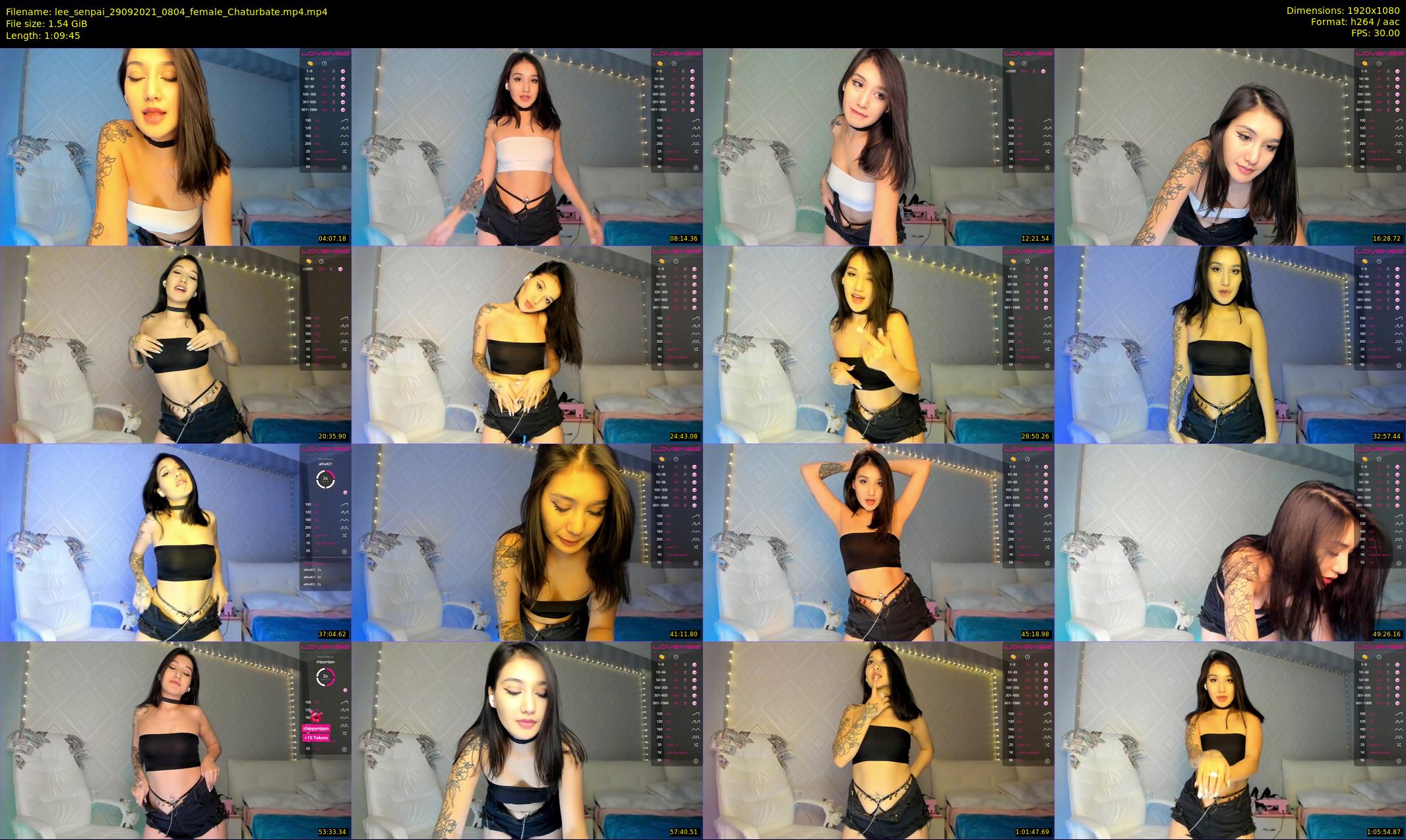 lee_senpai — 70 minute Chaturbate female cam show recording, 1080p, Sep 29, 2021