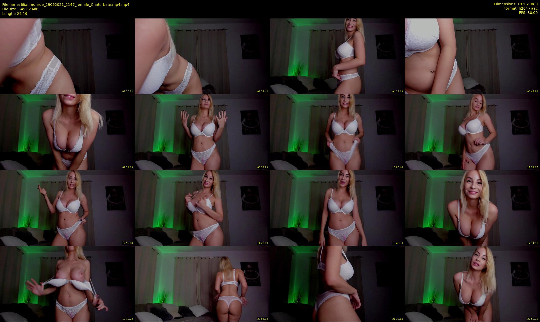 lilianmonroe — 25 minute Chaturbate female cam show recording, 1080p, Sep 29, 2021