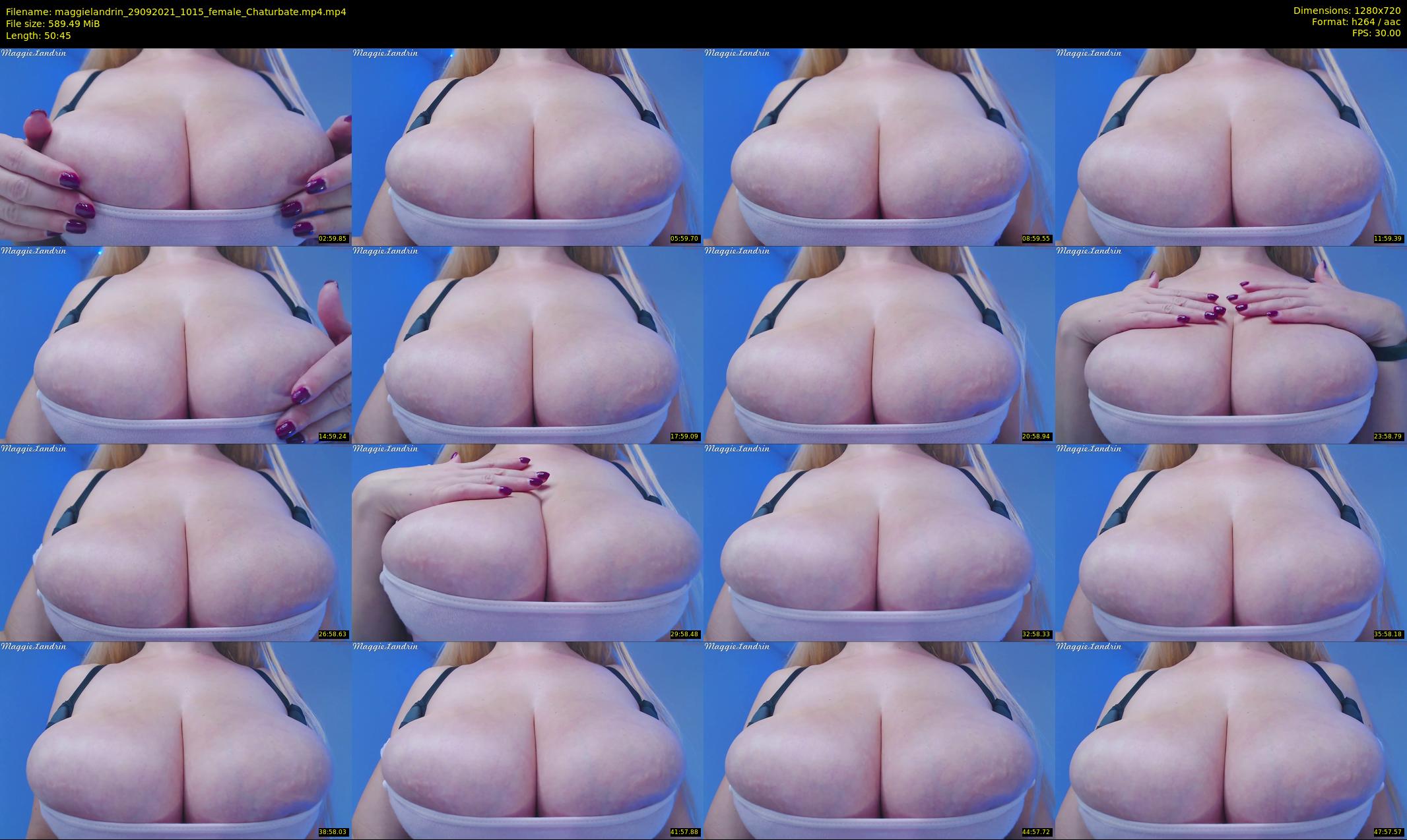 maggielandrin — 51 minute Chaturbate female cam show recording, 720p, Sep 29, 2021