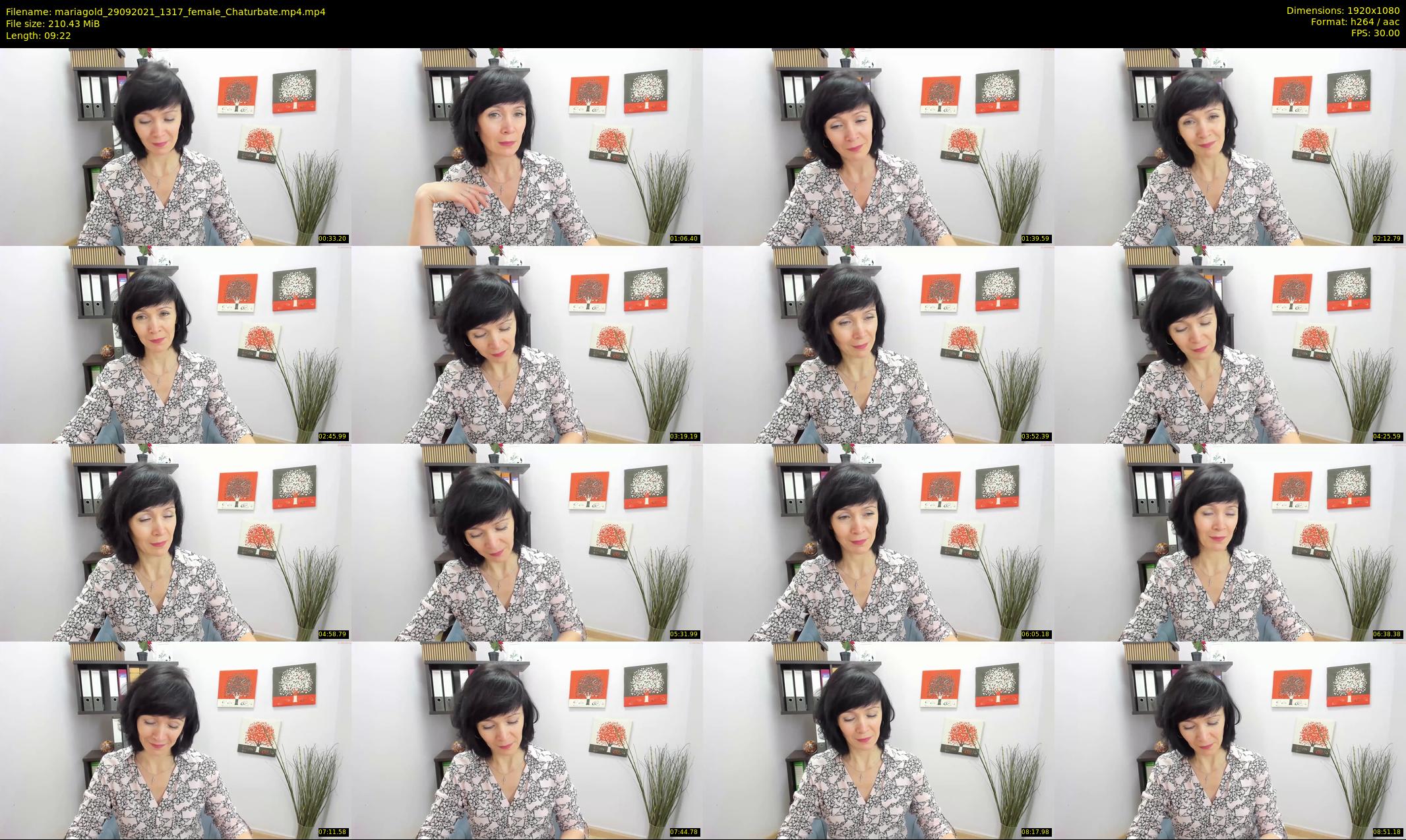 mariagold — 10 minute Chaturbate female cam show recording, 1080p, Sep 29, 2021