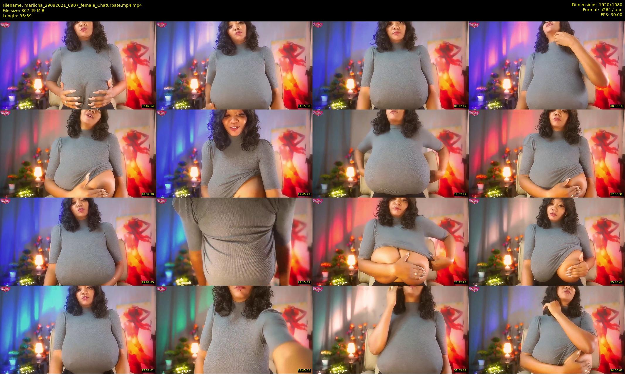 mariicha — 36 minute Chaturbate female cam show recording, 1080p, Sep 29, 2021