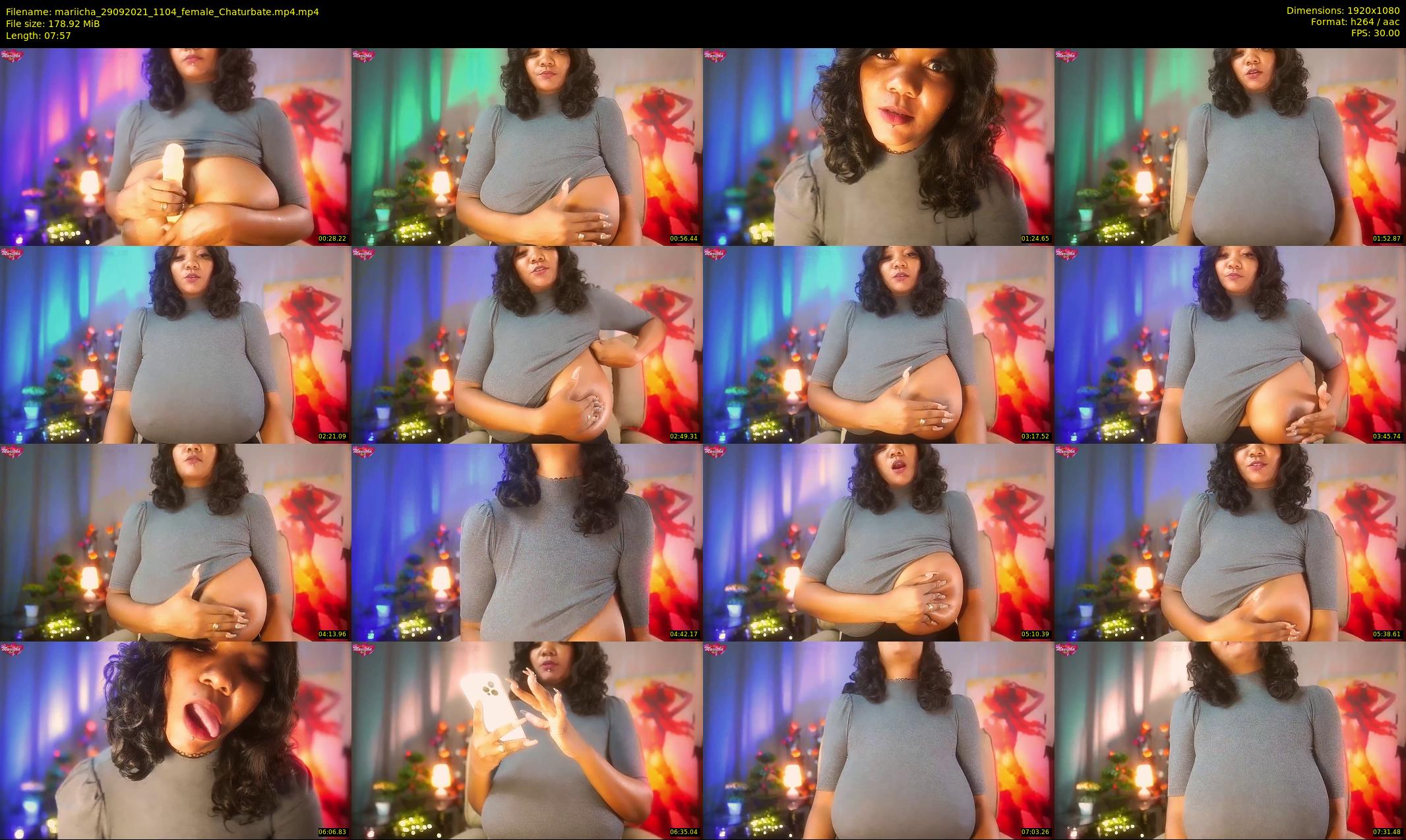 mariicha — 8 minute Chaturbate female cam show recording, 1080p, Sep 29, 2021