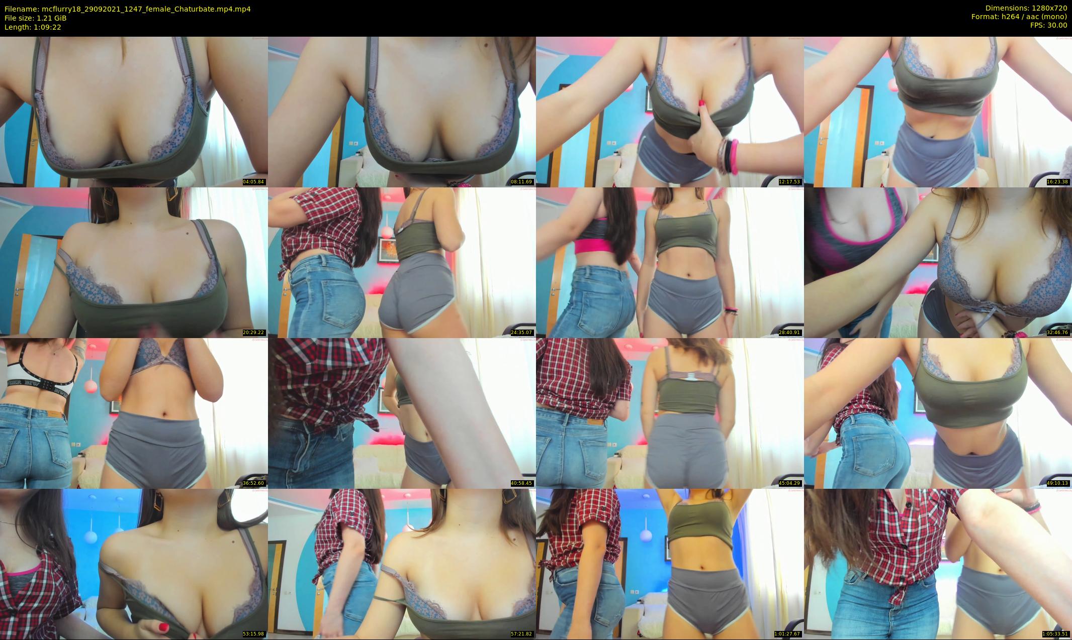 mcflurry18 — 70 minute Chaturbate female cam show recording, 720p, Sep 29, 2021