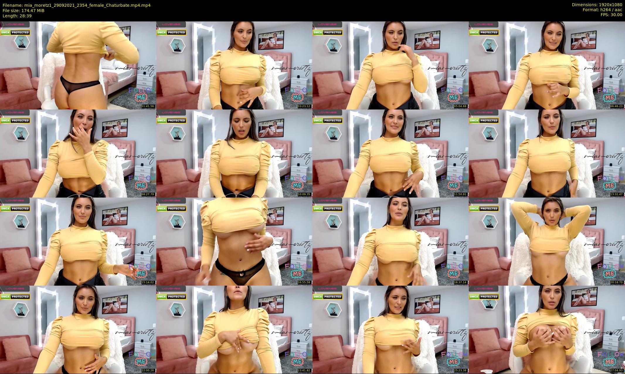 mia_moretz1 — 29 minute Chaturbate female cam show recording, 1080p, Sep 29, 2021