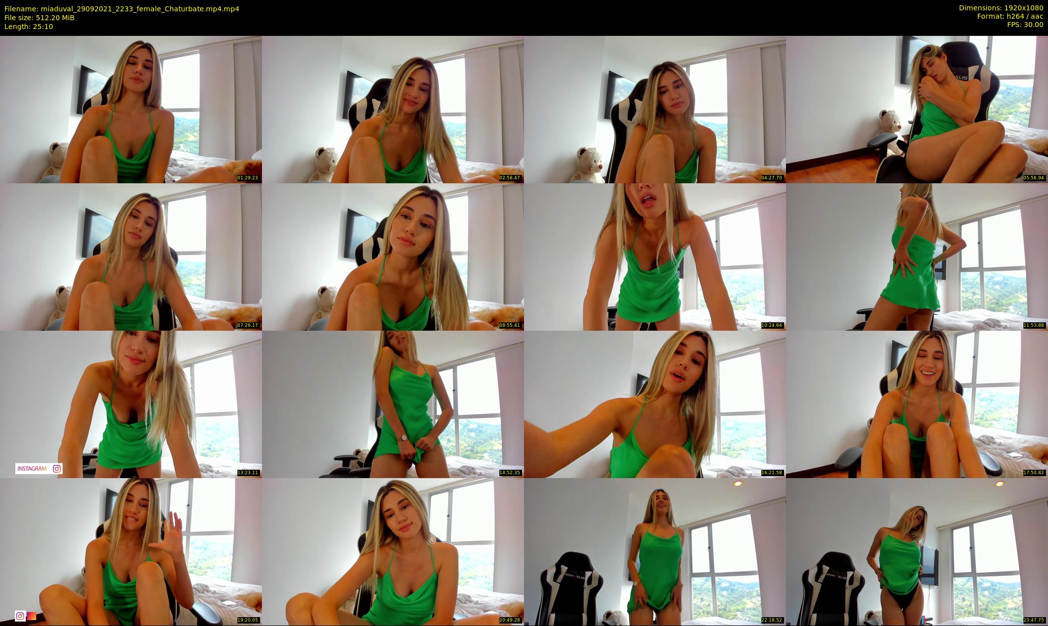 miaduval — 26 minute Chaturbate female cam show recording, 1080p, Sep 29, 2021