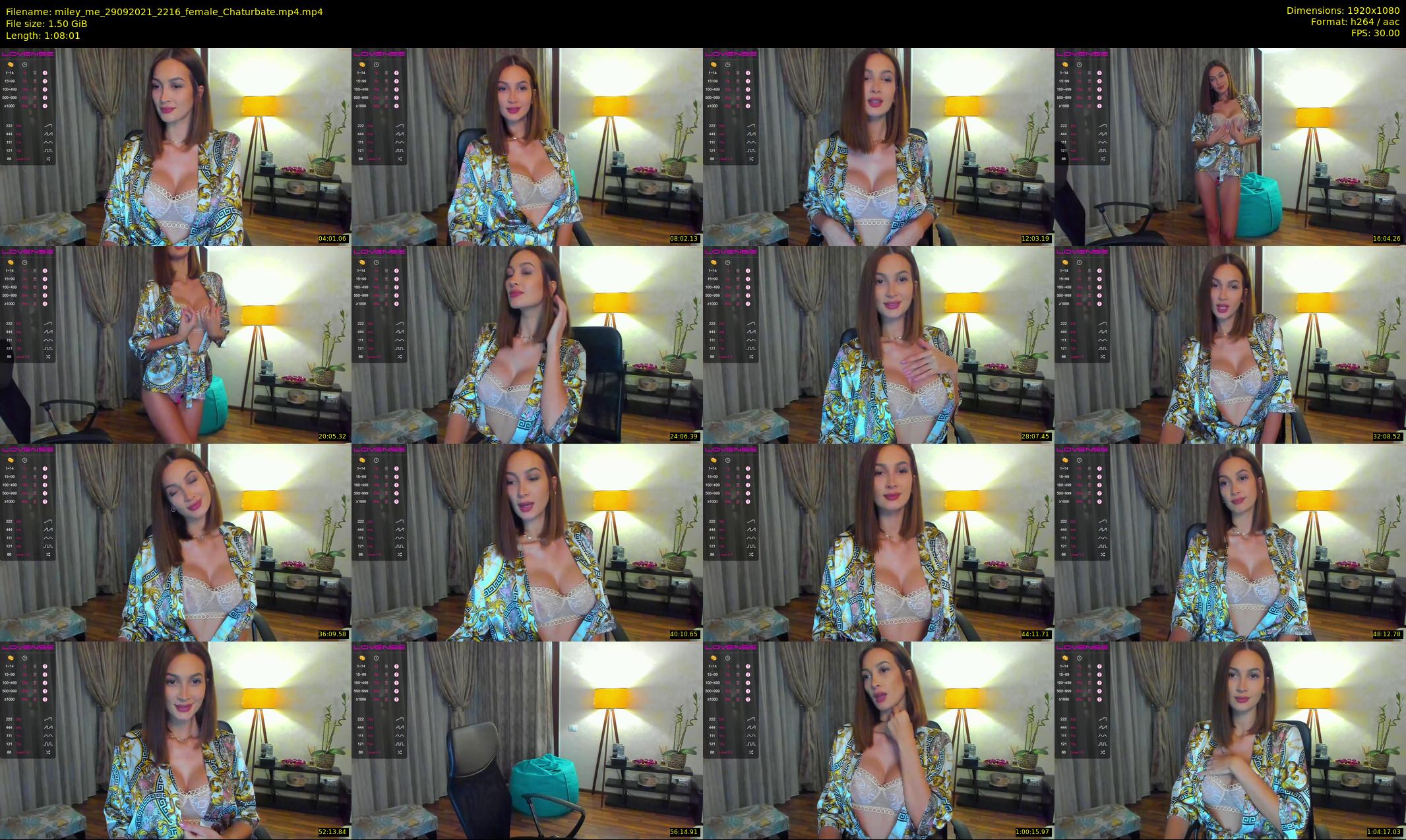 miley_me — 69 minute Chaturbate female cam show recording, 1080p, Sep 29, 2021
