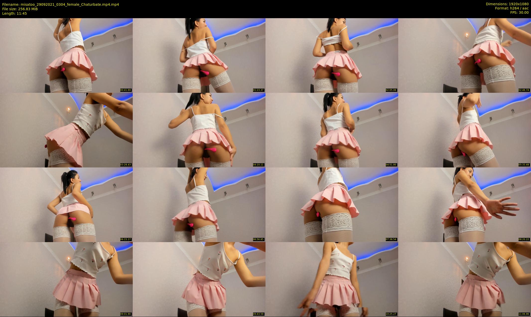 misatoo — 12 minute Chaturbate female cam show recording, 1080p, Sep 29, 2021