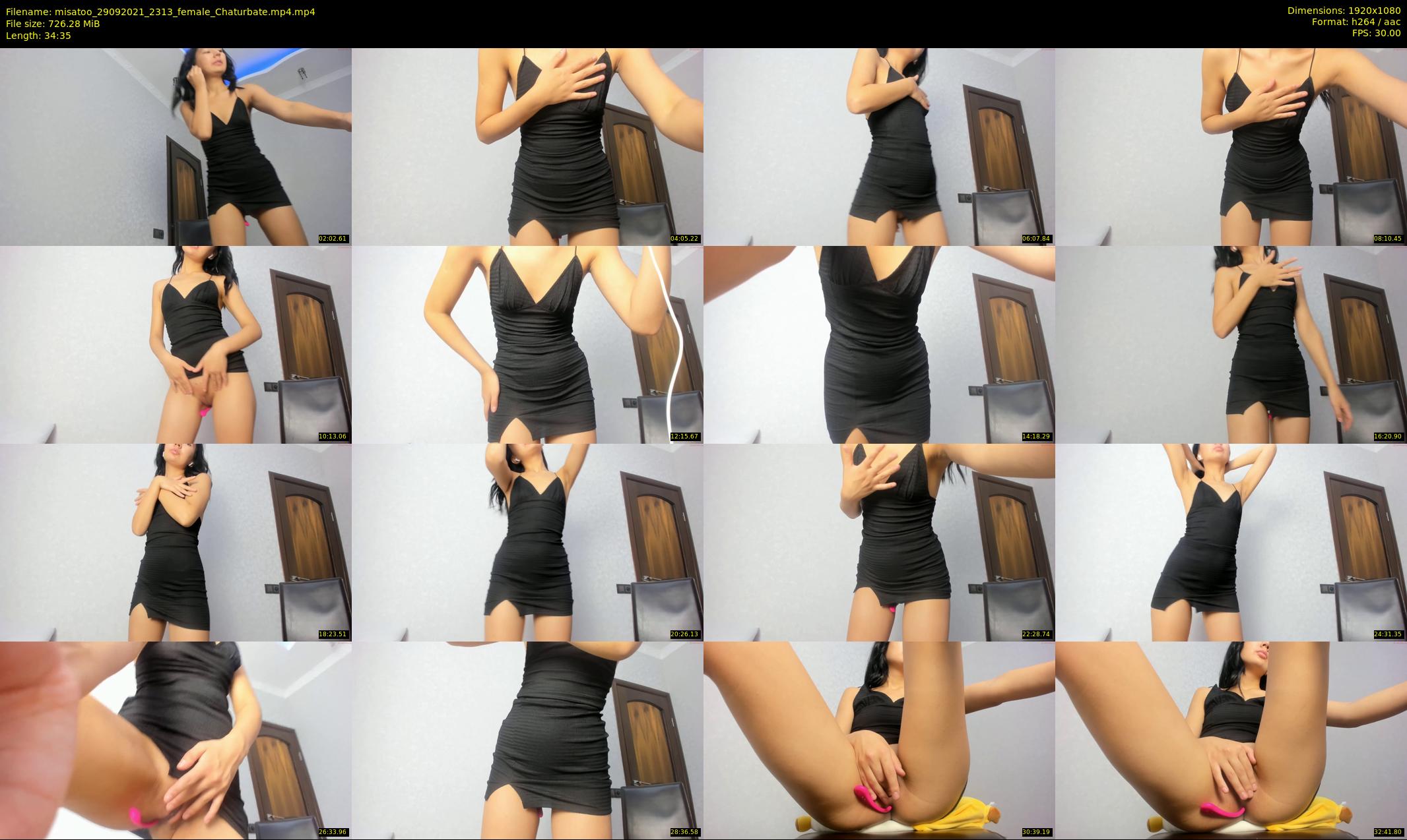 misatoo — 35 minute Chaturbate female cam show recording, 1080p, Sep 29, 2021