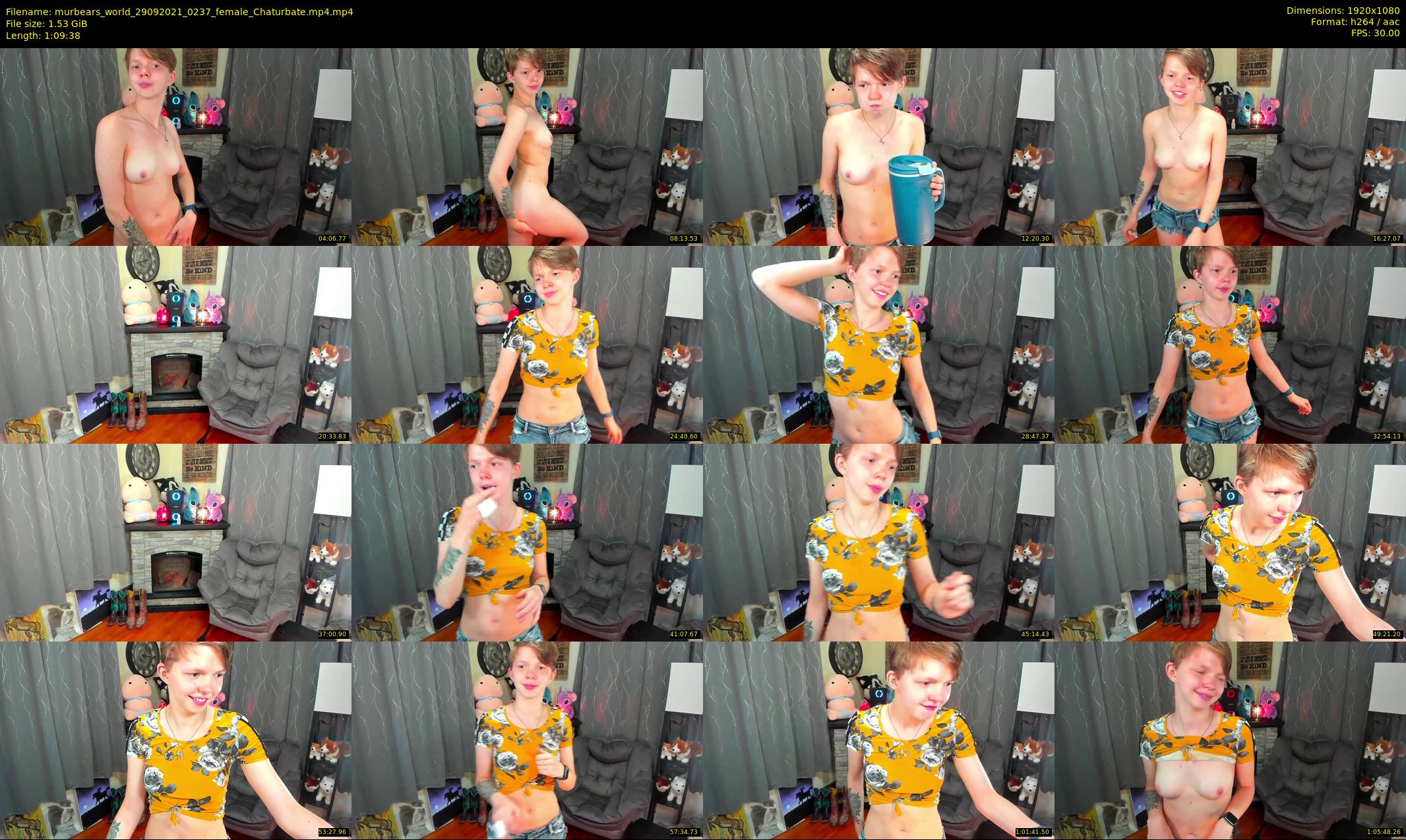 murbears_world — 70 minute Chaturbate female cam show recording, 1080p, Sep 29, 2021