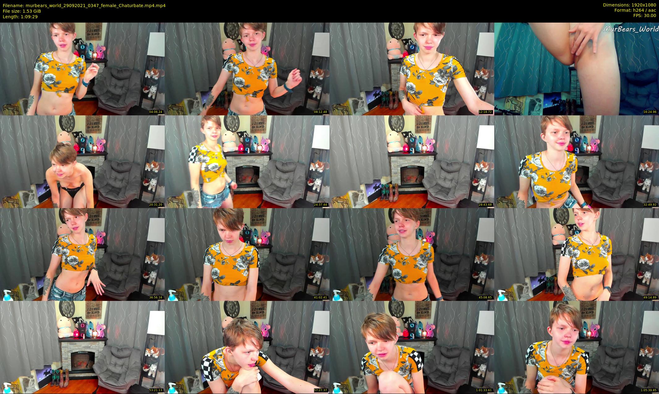 murbears_world — 70 minute Chaturbate female cam show recording, 1080p, Sep 29, 2021