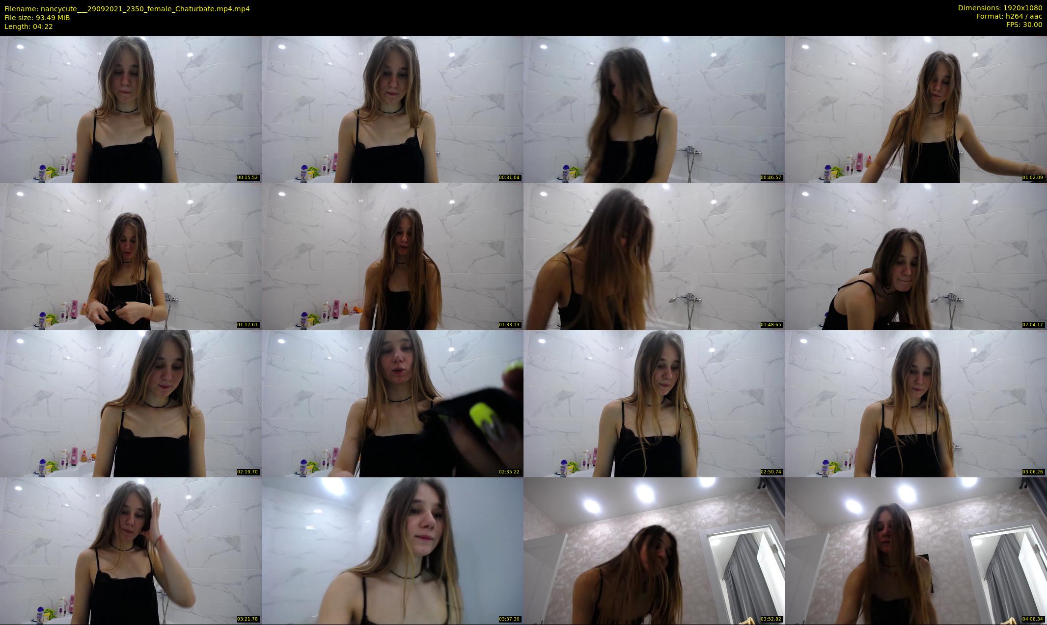 nancycute__ — 5 minute Chaturbate female cam show recording, 1080p, Sep 29, 2021