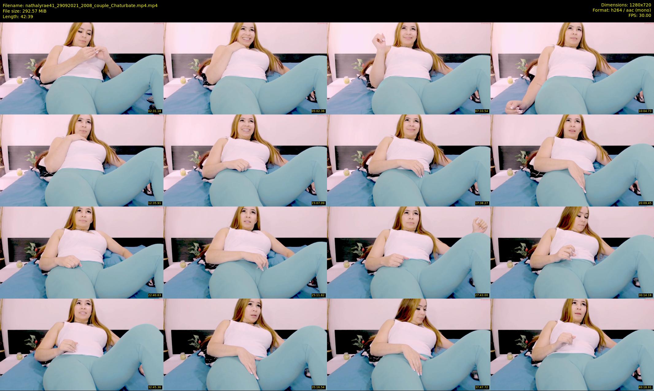 nathalyrae41 — 43 minute Chaturbate female cam show recording, 720p, Sep 29, 2021