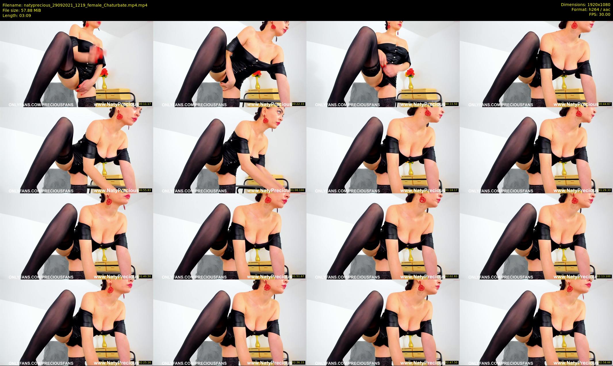 natyprecious — 4 minute Chaturbate female cam show recording, 1080p, Sep 29, 2021