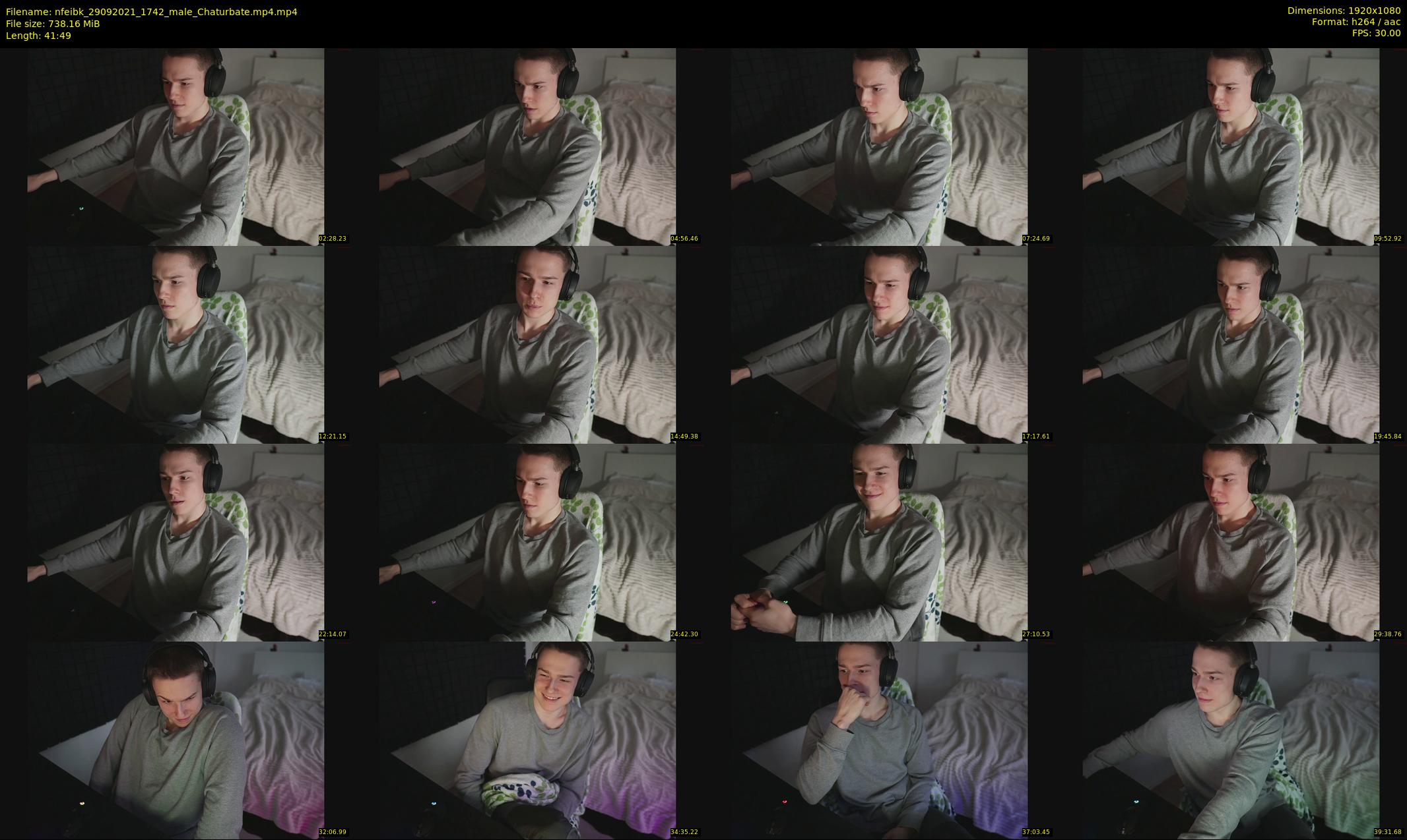 nfeibk — 42 minute Chaturbate male cam show recording, 1080p, Sep 29, 2021