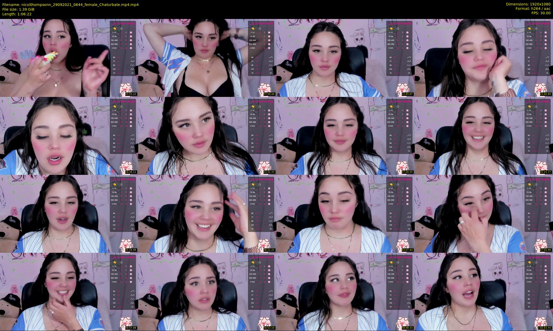 nicolthompsonn — 67 minute Chaturbate female cam show recording, 1080p, Sep 29, 2021