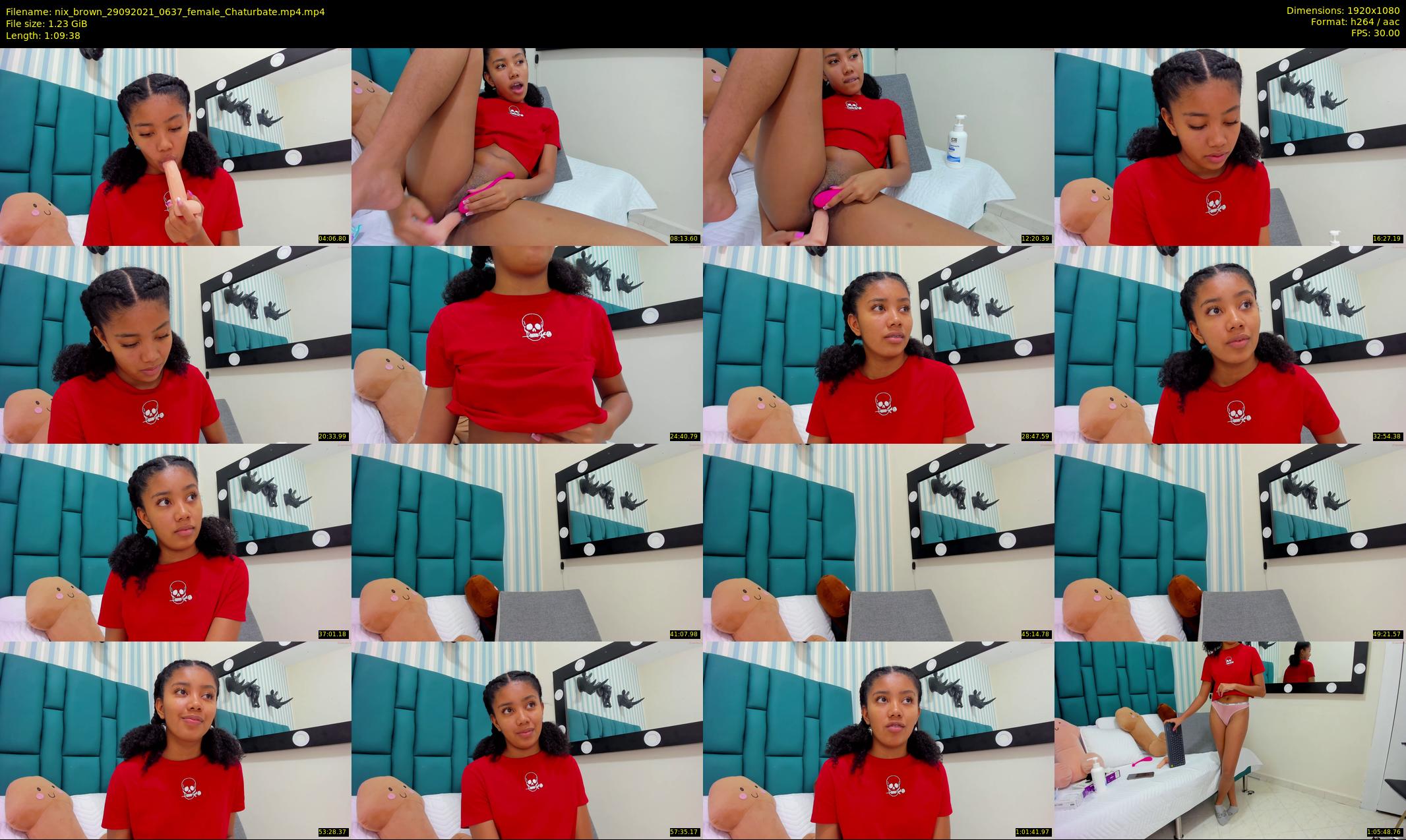 nix_brown — 70 minute Chaturbate female cam show recording, 1080p, Sep 29, 2021