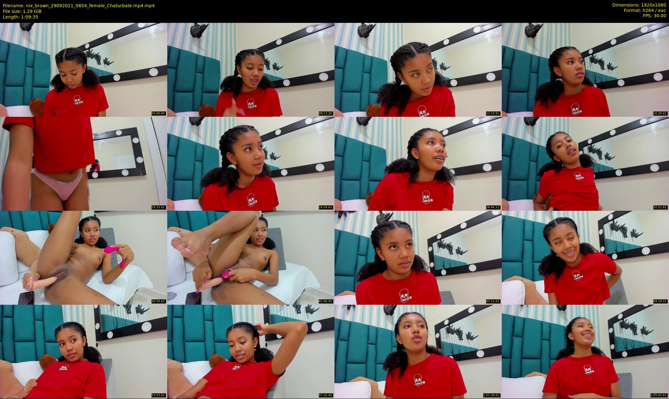 nix_brown — 70 minute Chaturbate female cam show recording, 1080p, Sep 29, 2021