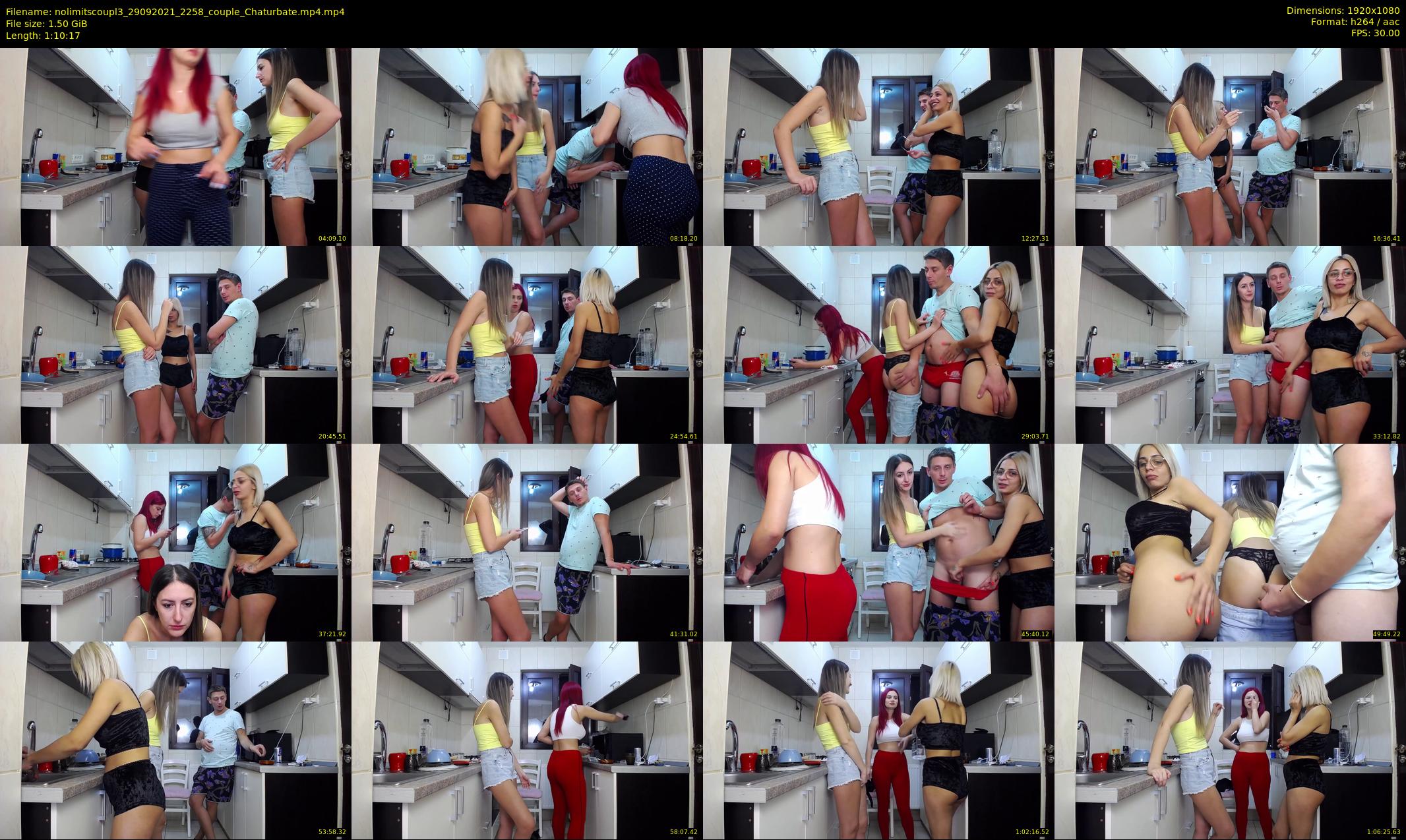 nolimitscoupl3 — 71 minute Chaturbate couple cam show recording, 1080p, Sep 29, 2021