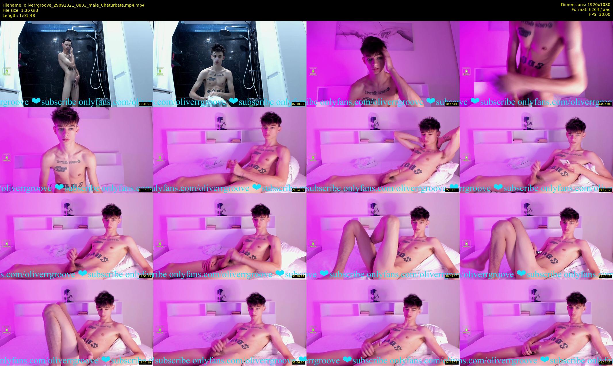 oliverrgroove — 62 minute Chaturbate male cam show recording, 1080p, Sep 29, 2021