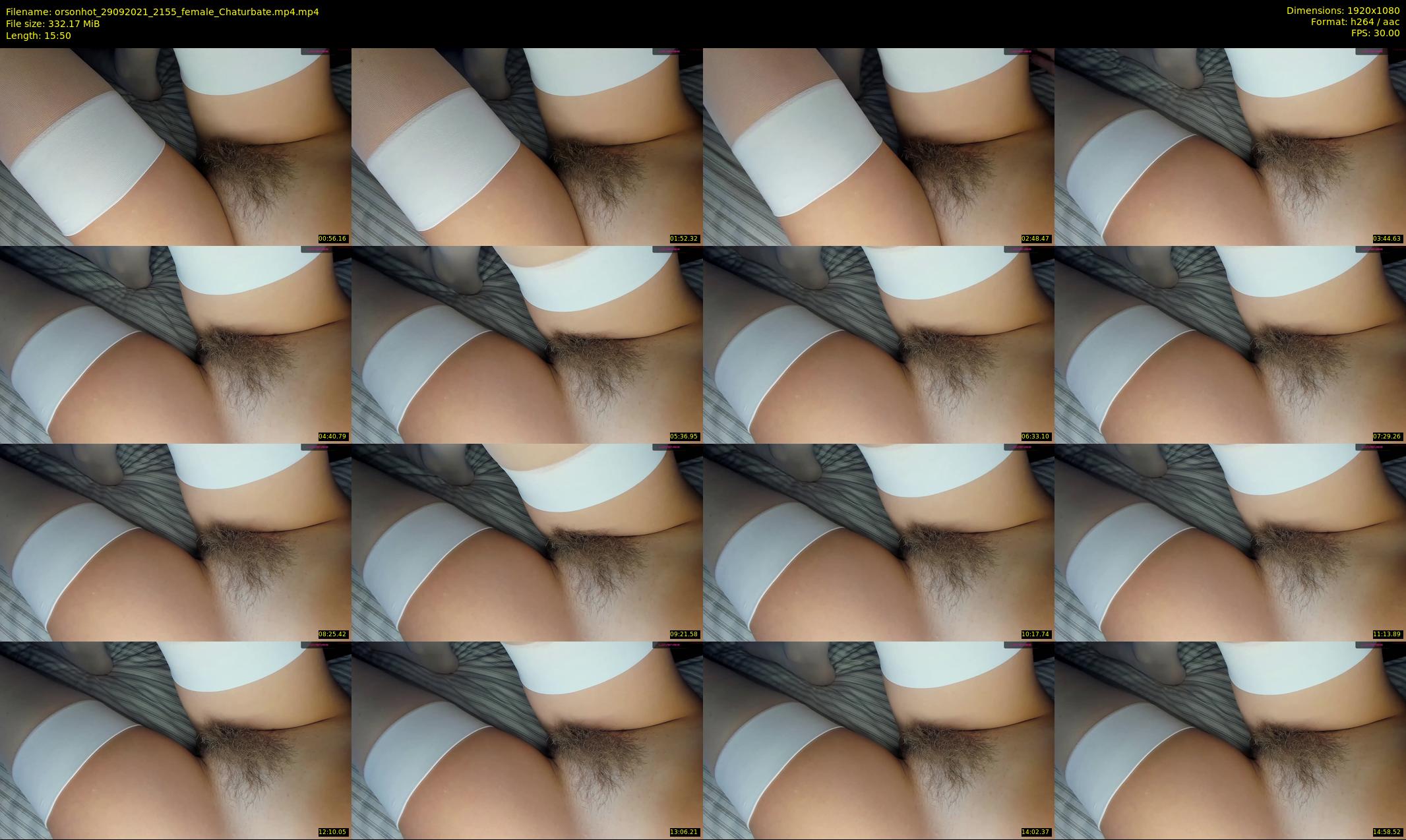 orsonhot — 16 minute Chaturbate female cam show recording, 1080p, Sep 29, 2021