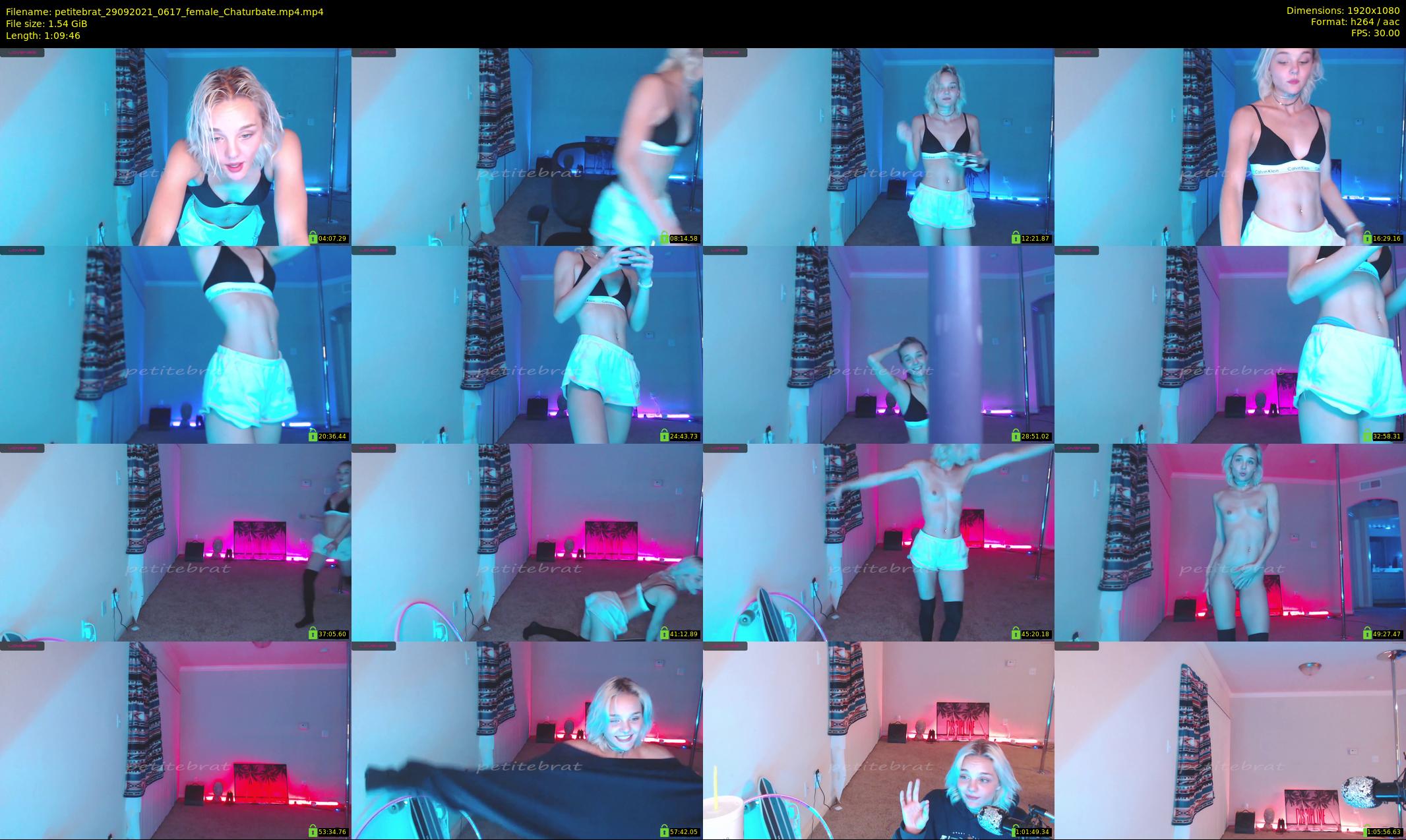 petitebrat — 70 minute Chaturbate female cam show recording, 1080p, Sep 29, 2021