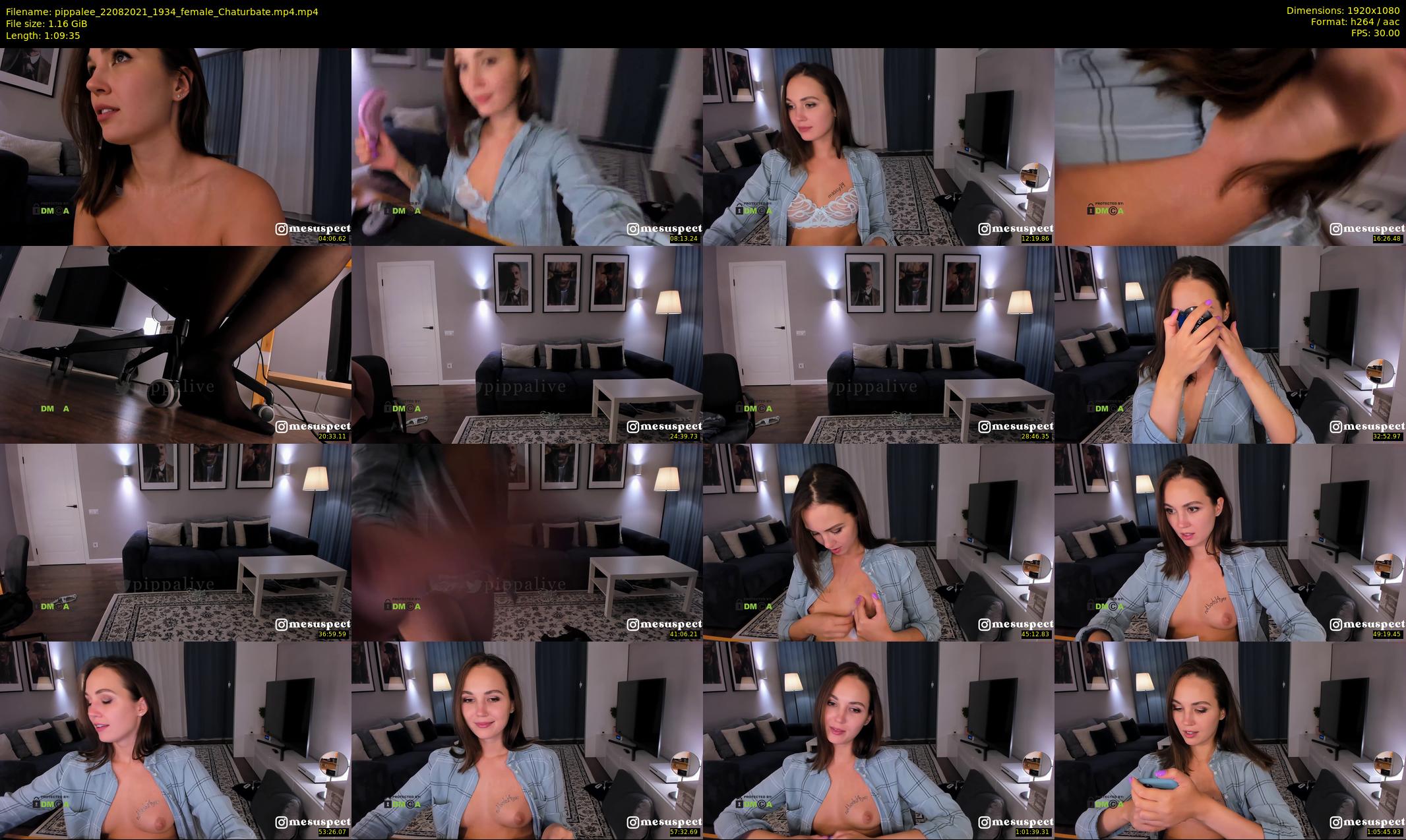 pippalee — 70 minute Chaturbate female cam show recording, 1080p, Aug 22, 2021