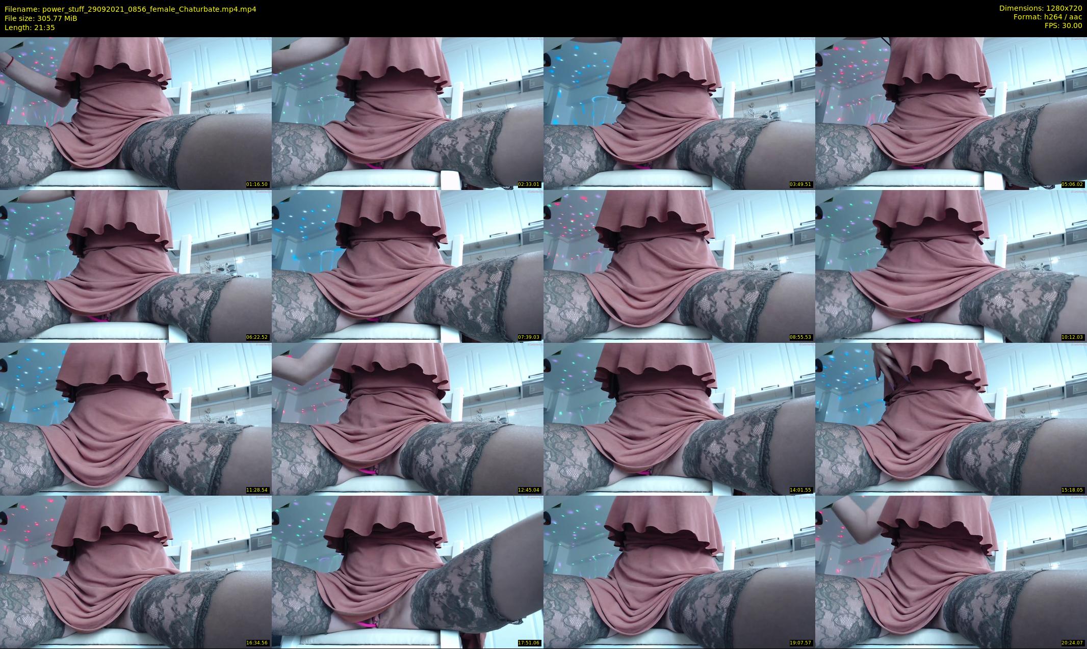 power_stuff — 22 minute Chaturbate female cam show recording, 720p, Sep 29, 2021
