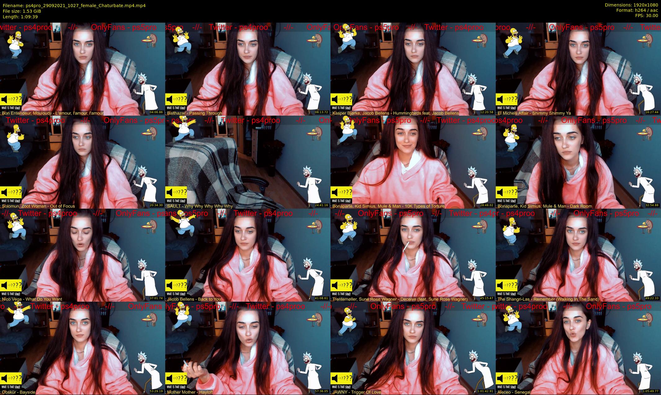 ps4pro — 70 minute Chaturbate female cam show recording, 1080p, Sep 29, 2021