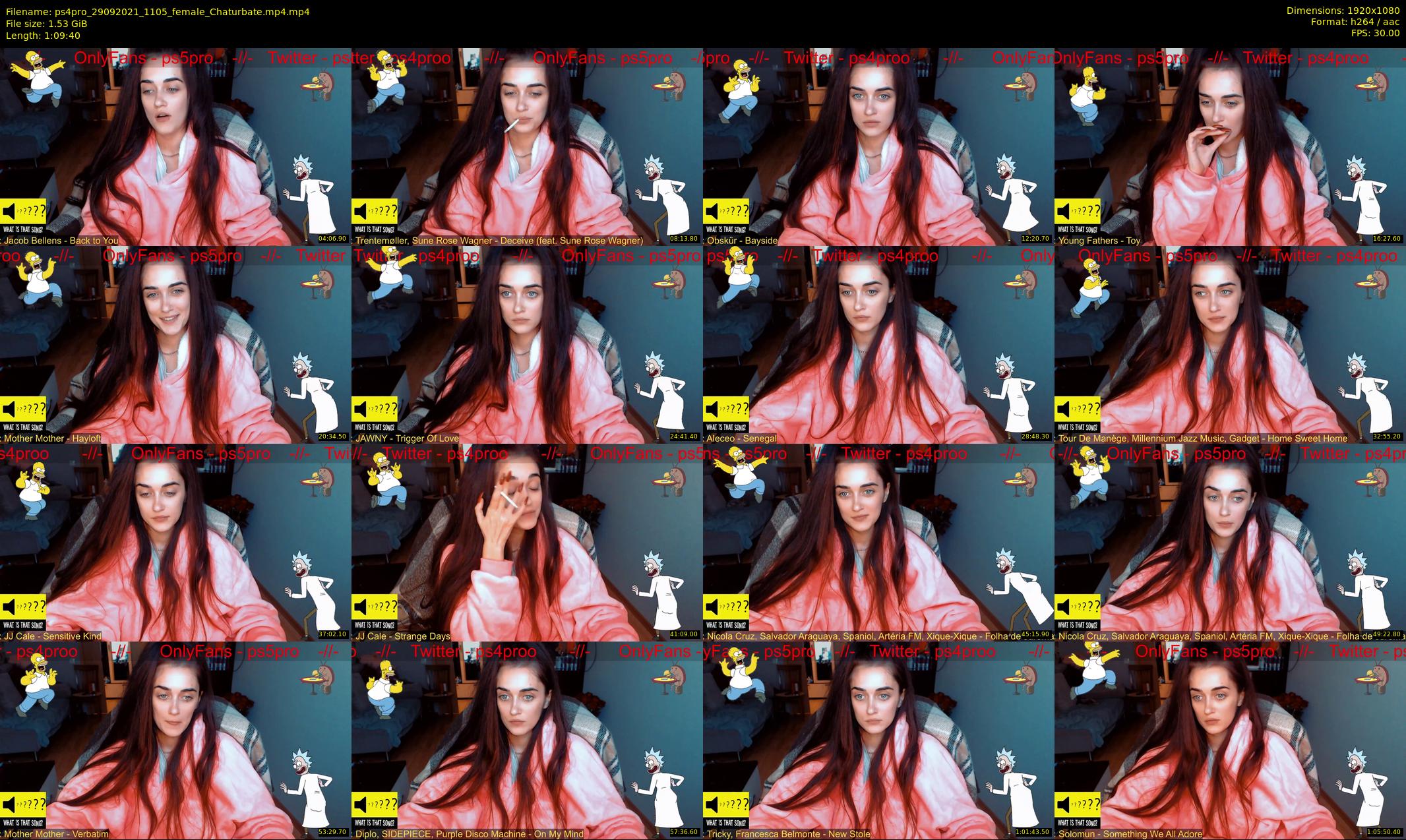 ps4pro — 70 minute Chaturbate female cam show recording, 1080p, Sep 29, 2021